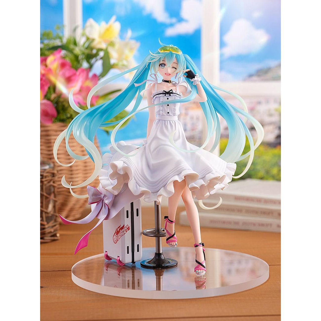 Hatsune Miku GT Project Statue PVC Originale 1/7 Vacation Style Ver. 24 cm
