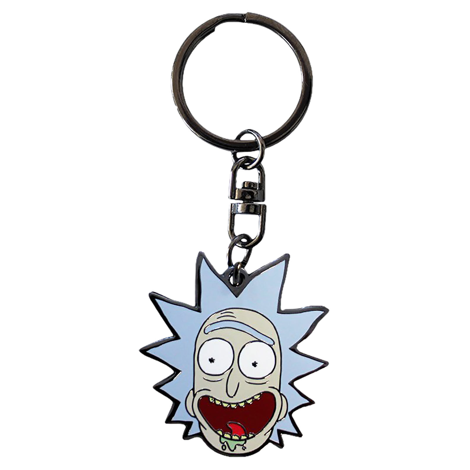 Rick en Morty - Rick Face Sleutelhanger