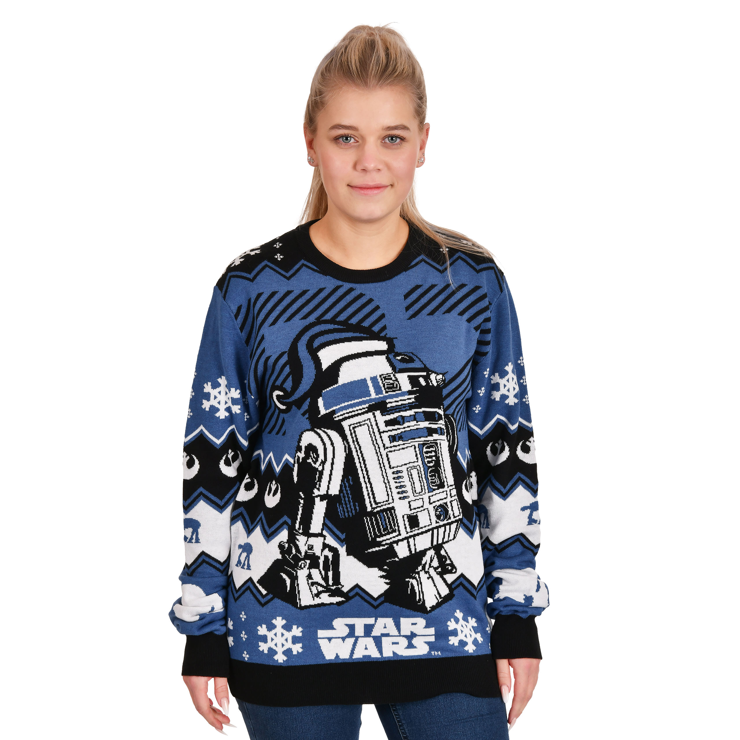 Star Wars - Pull tricoté R2-D2