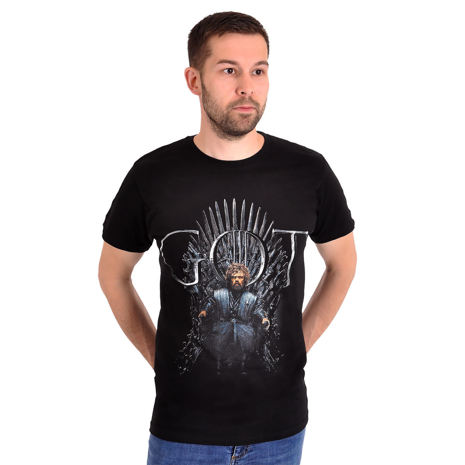 Game of Thrones - Tyrion Pour Le Trône T-shirt noir