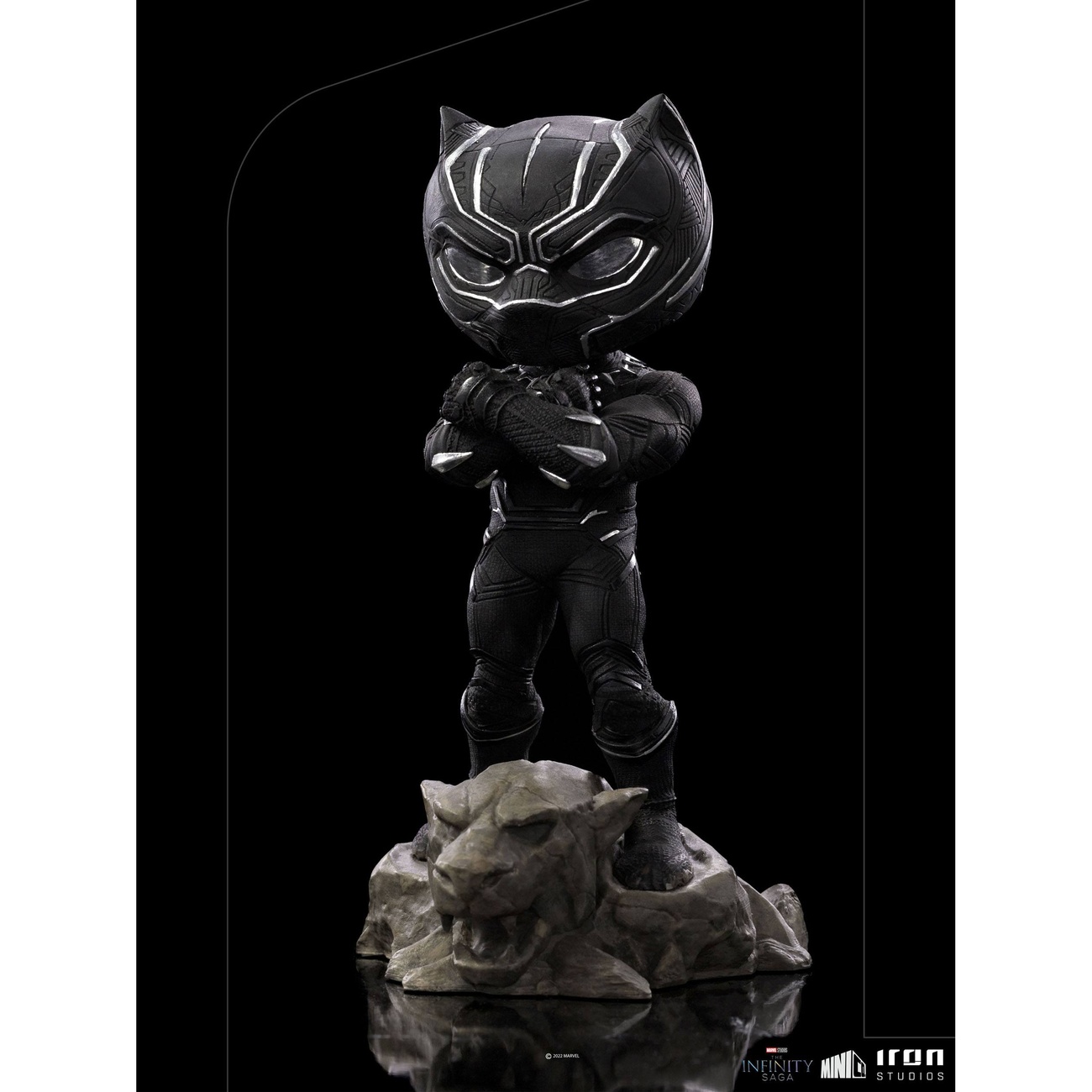 The Infinity Saga Mini Co. PVC-figur Black Panther 15 cm