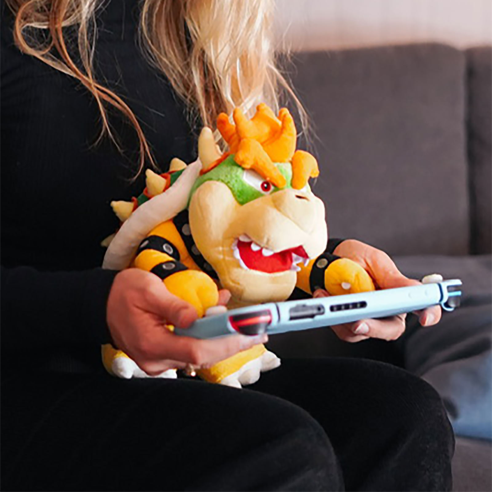 Super Mario - Bowser Pluche Figuur