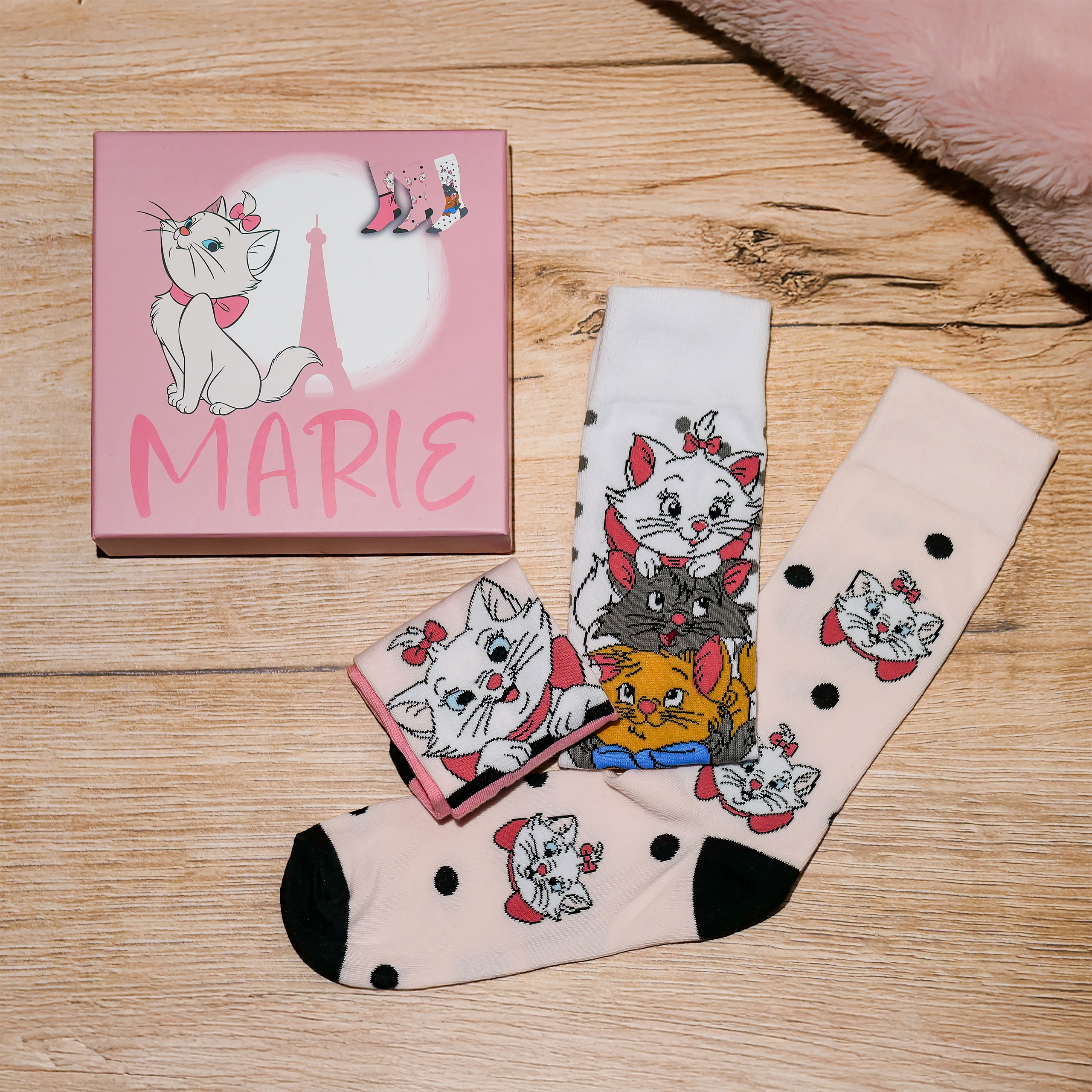 Aristocats - Set di 3 calze Marie