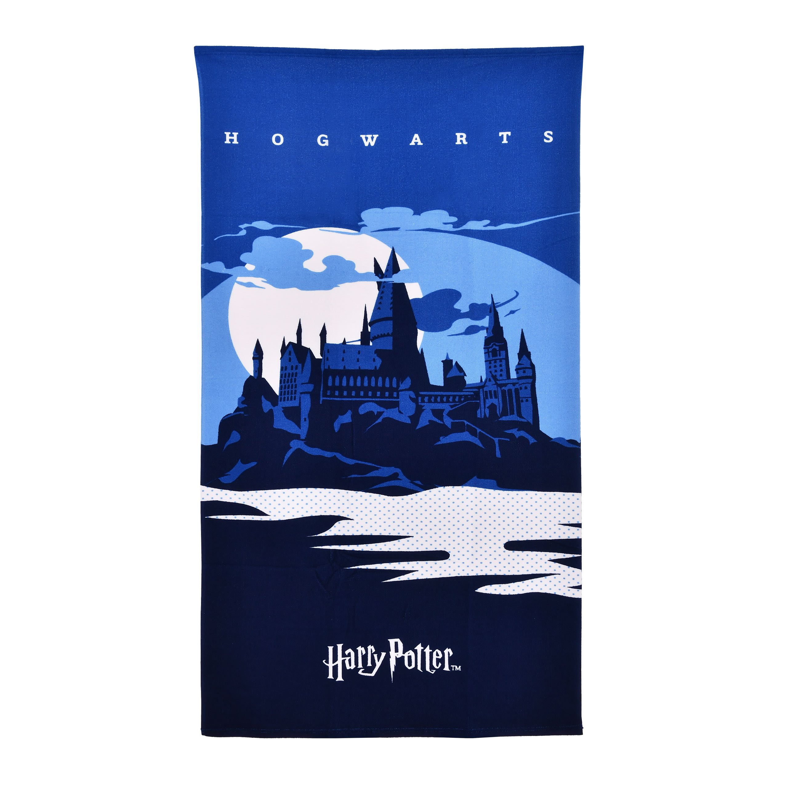 Harry Potter Hogwarts Castle Bath Towel Elbenwald