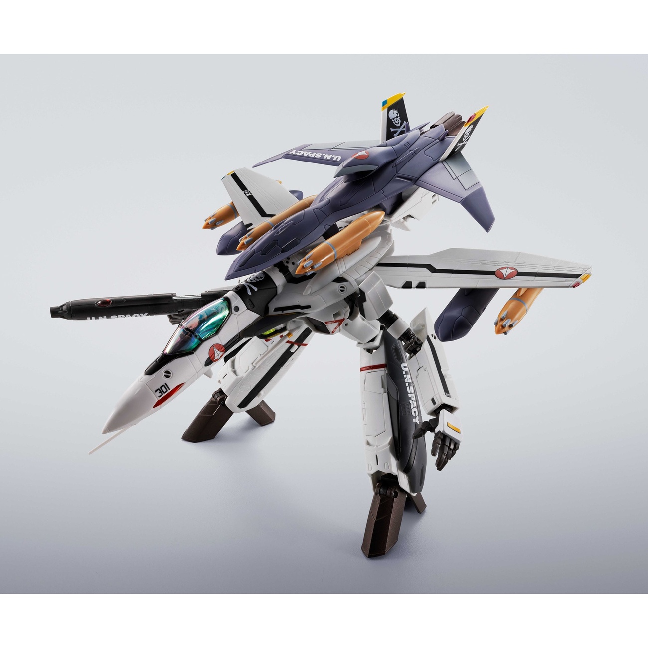 Macross - VF-0S Phoenix & QF-2200D-B Action Figure Set
