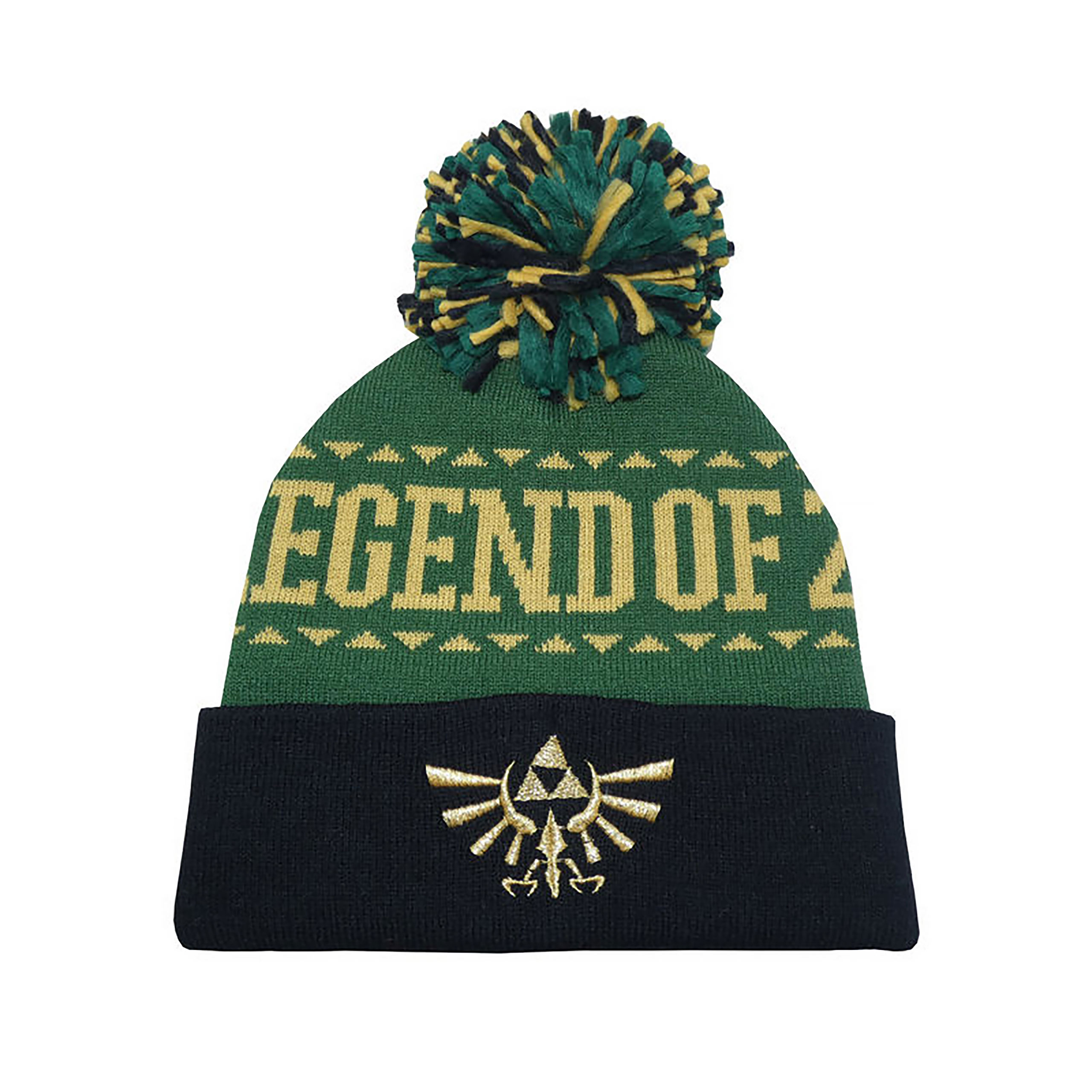 Zelda - Gorro con Borla y Logotipo