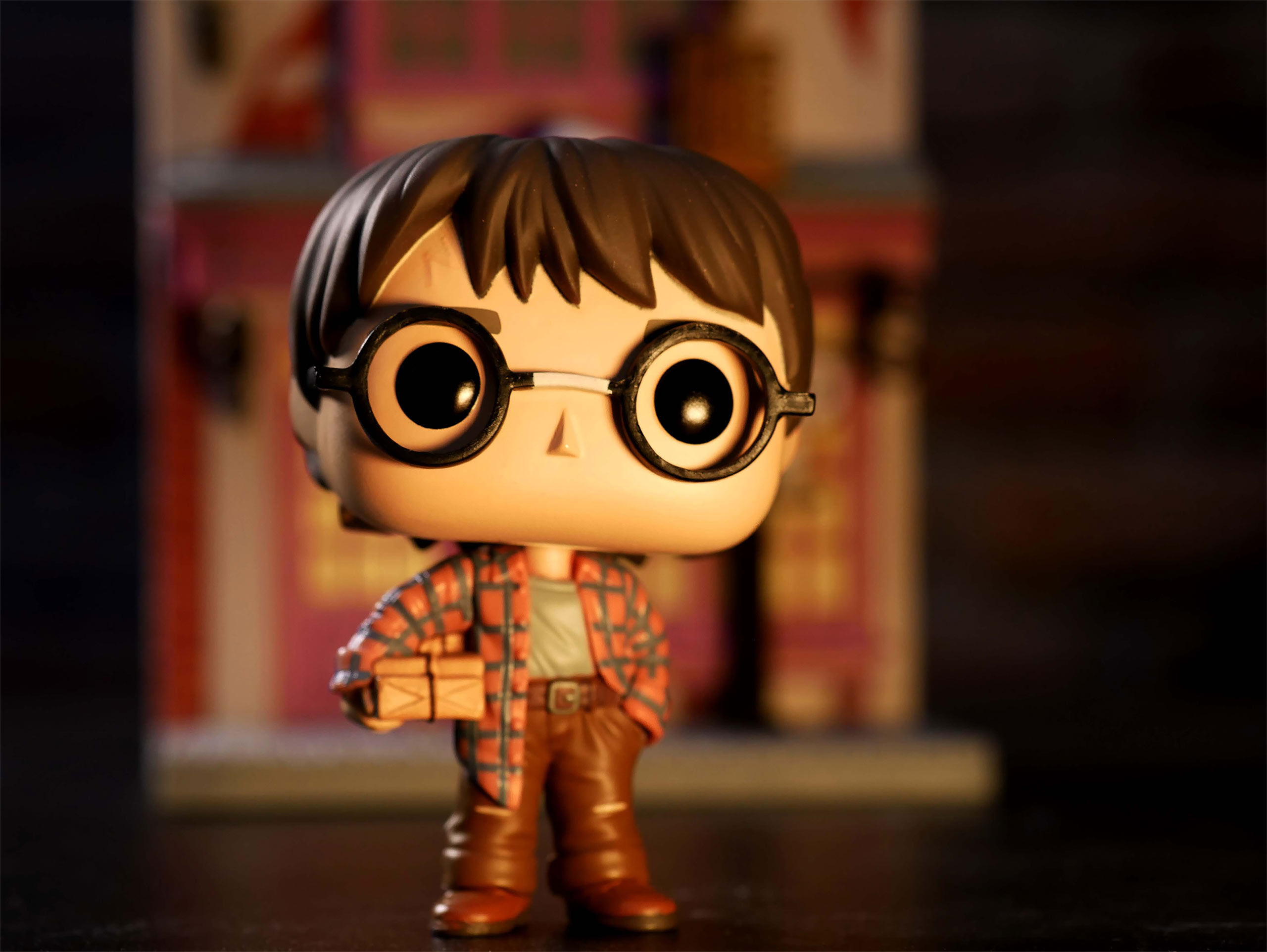 Harry Potter et le magasin de hiboux d'Eeylops Figurine Funko Pop avec diorama