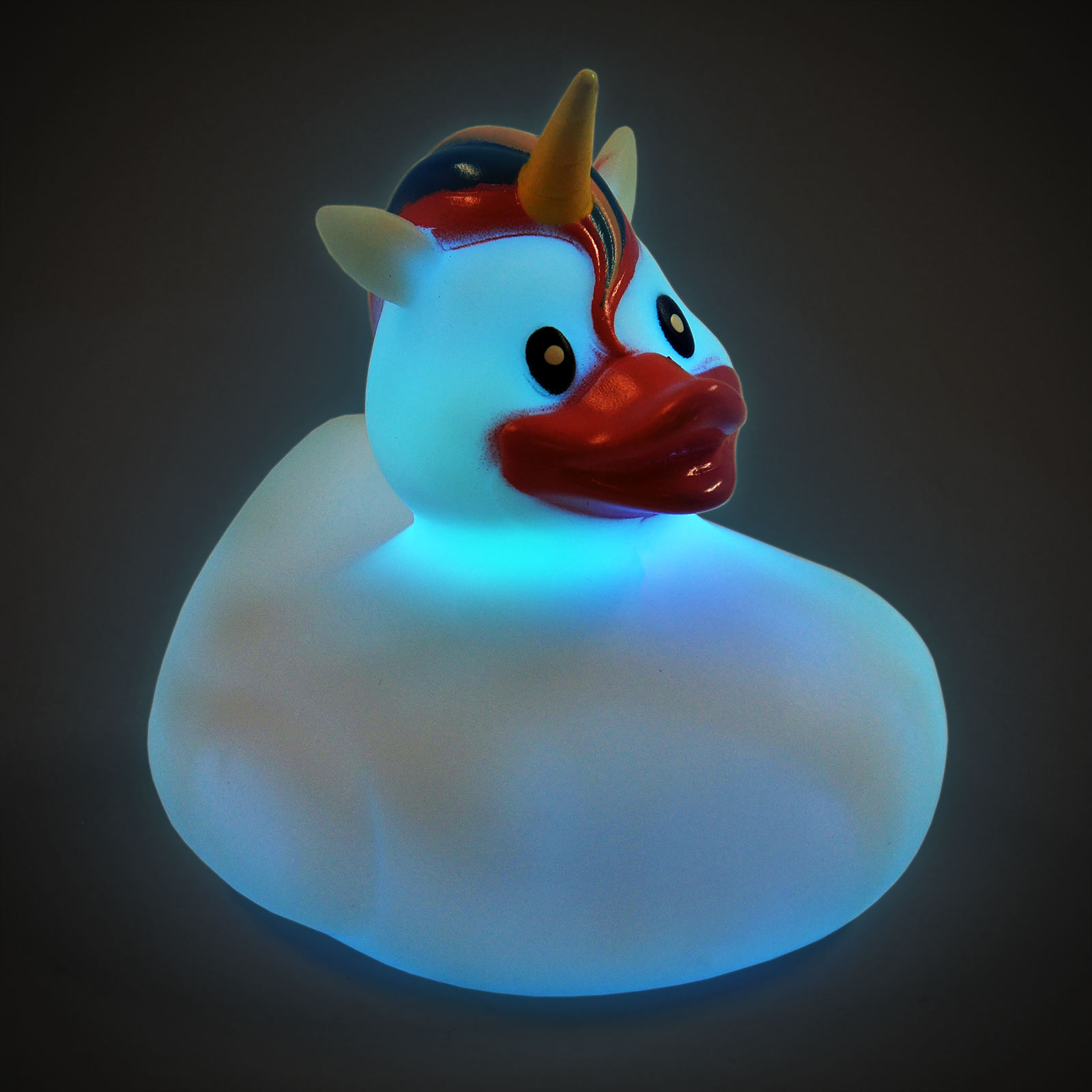Canard de bain licorne avec LED