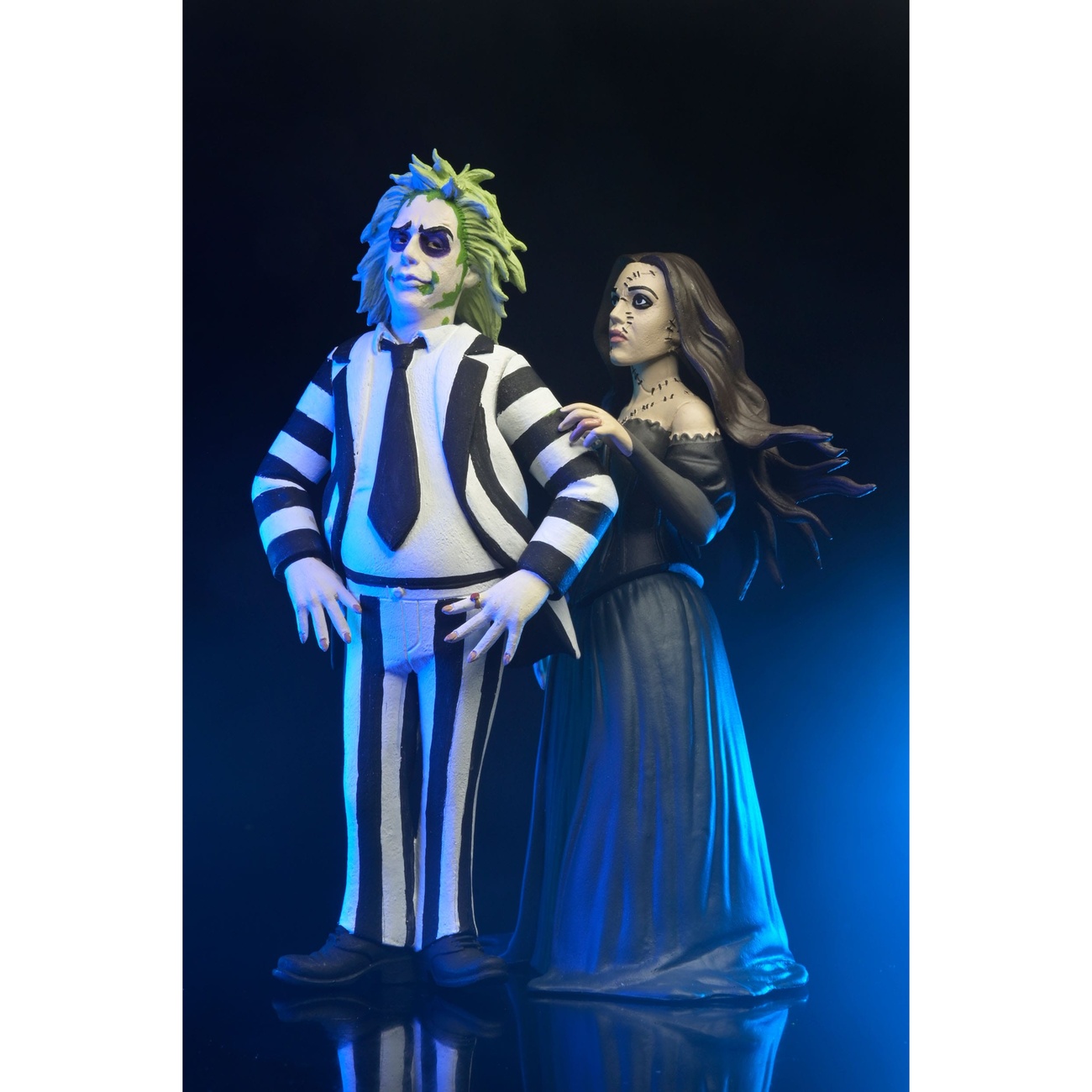Beetlejuice Beetlejuice Toony Terrors figurines articulées lot de 2 Beetlejuice & Delores 15 cm