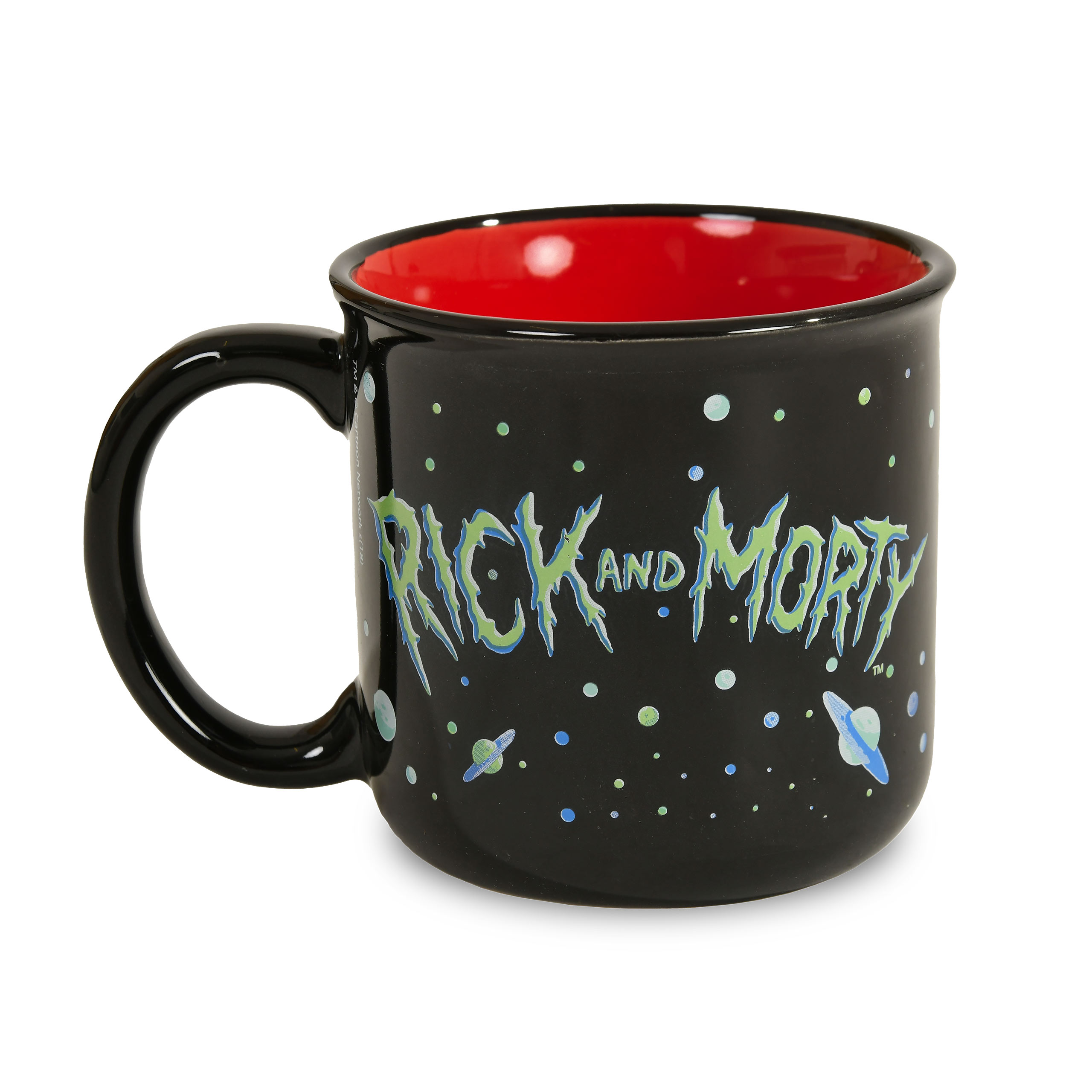 Rick et Morty - Tasse Portal noire