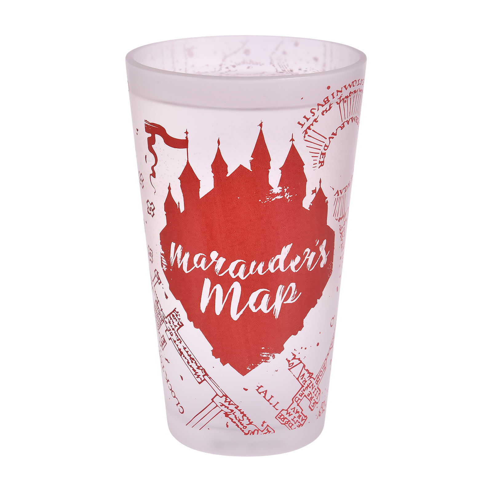 Harry Potter - Marauders Map Koudeffect Glas
