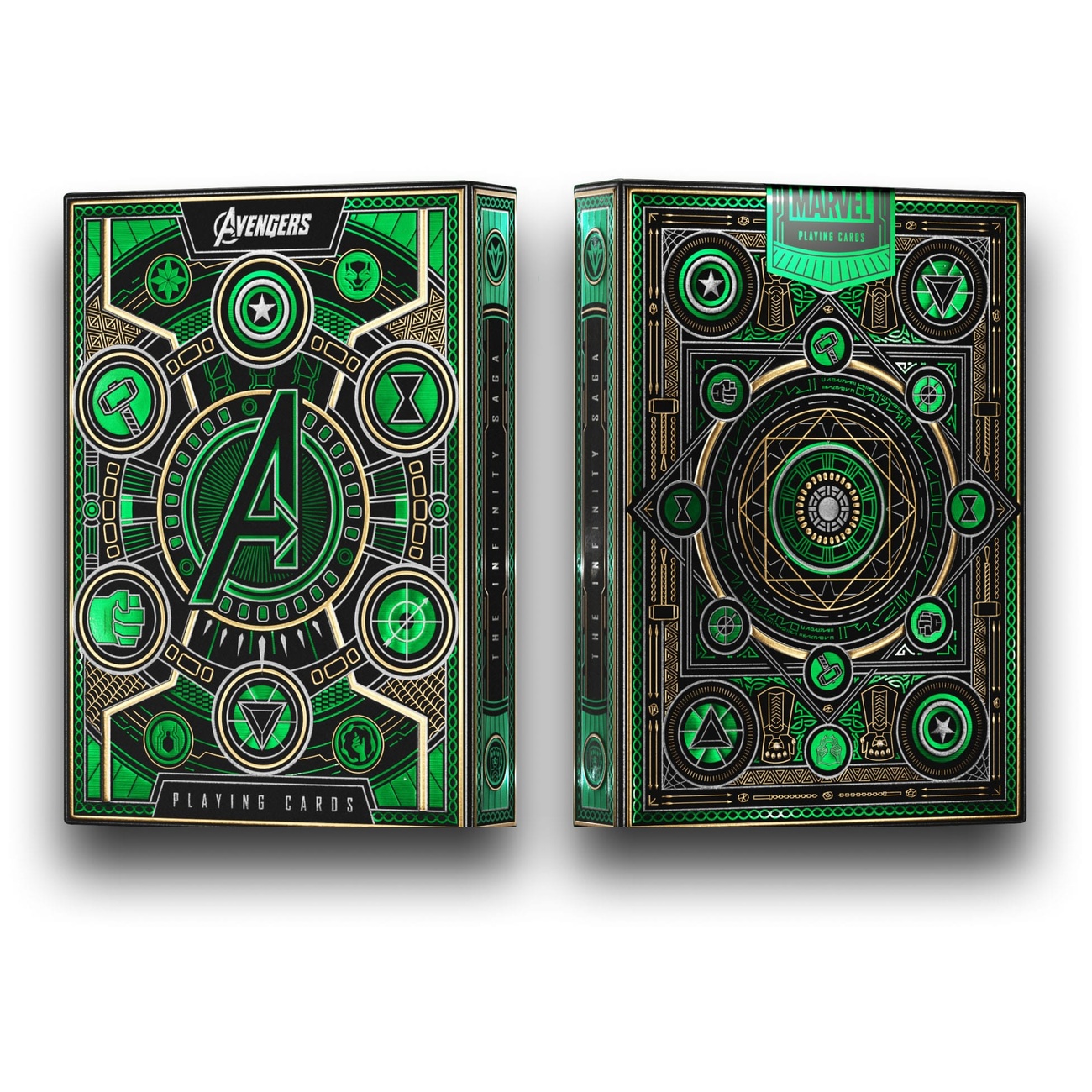 Avengers - The Infinity Saga Baraja de cartas Versión Green