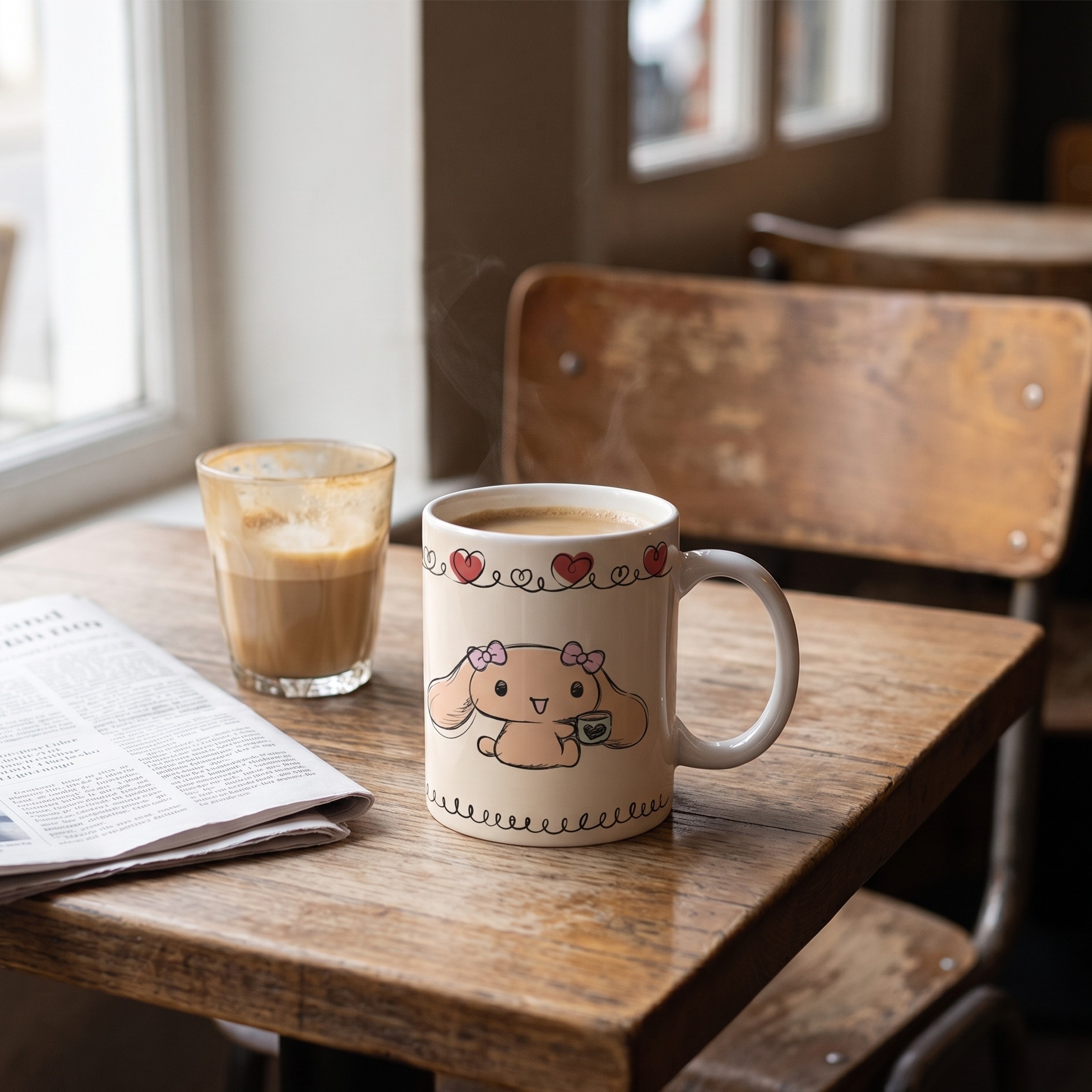 Taza Cinnamoroll Drawing Touch - Sanrio