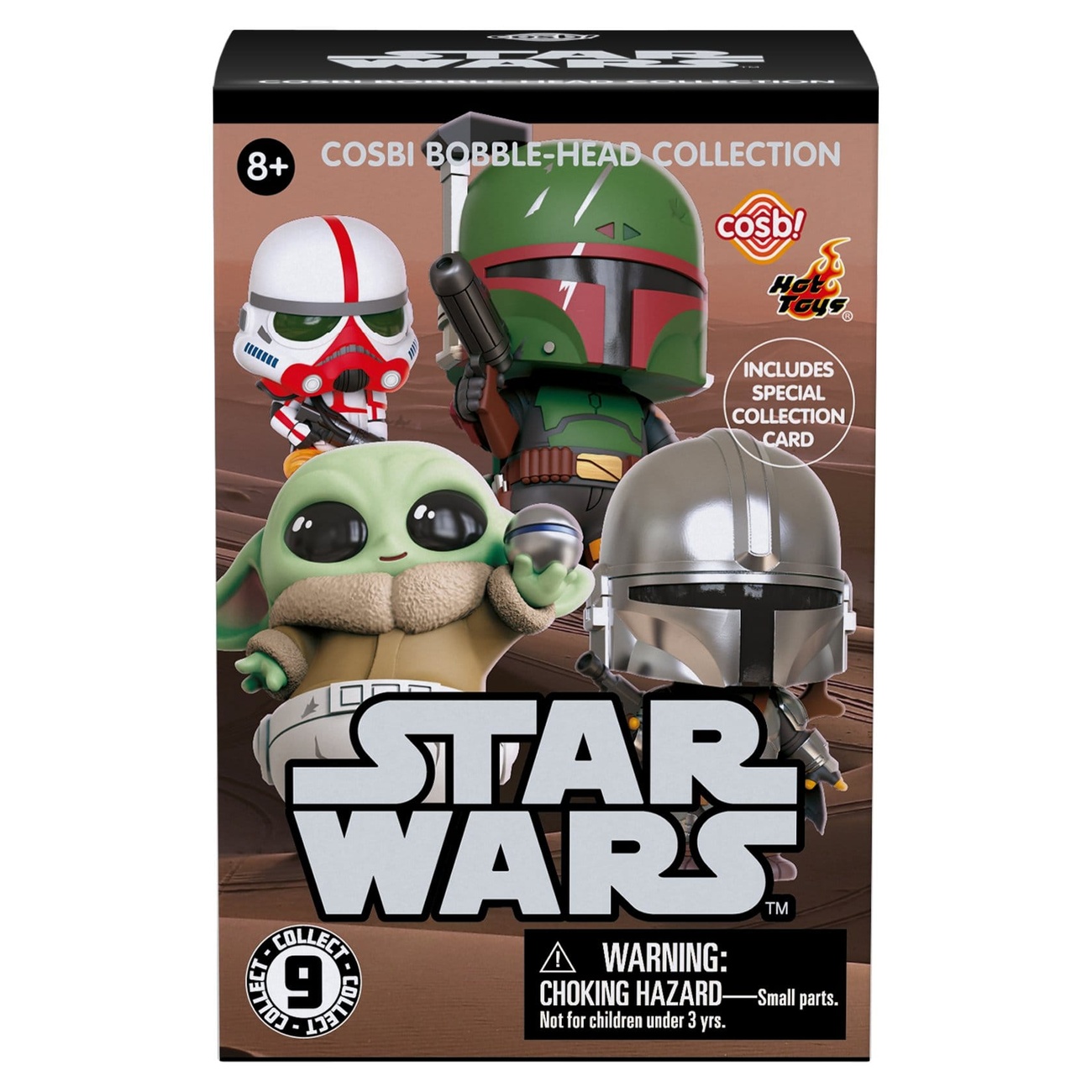 Star Wars Cosbi Mini Figures Series 1 8 cm Blind Box Display (8)