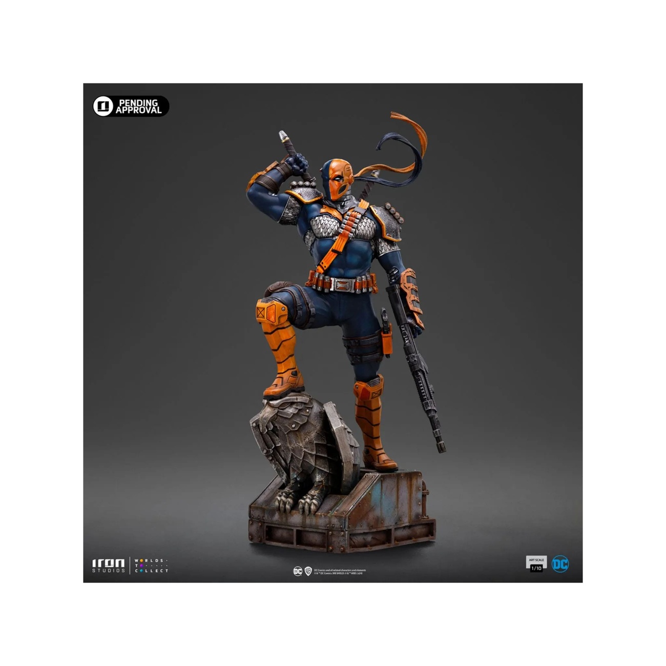 DC Comics Series nr 9 1/10-skala staty Deathstroke 26 cm