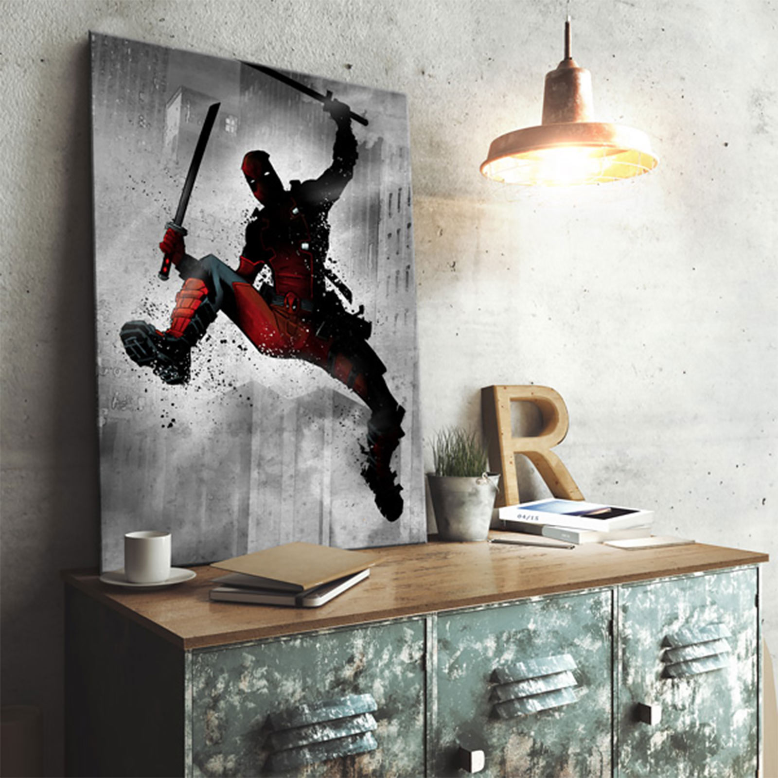 Poster en métal Deadpool