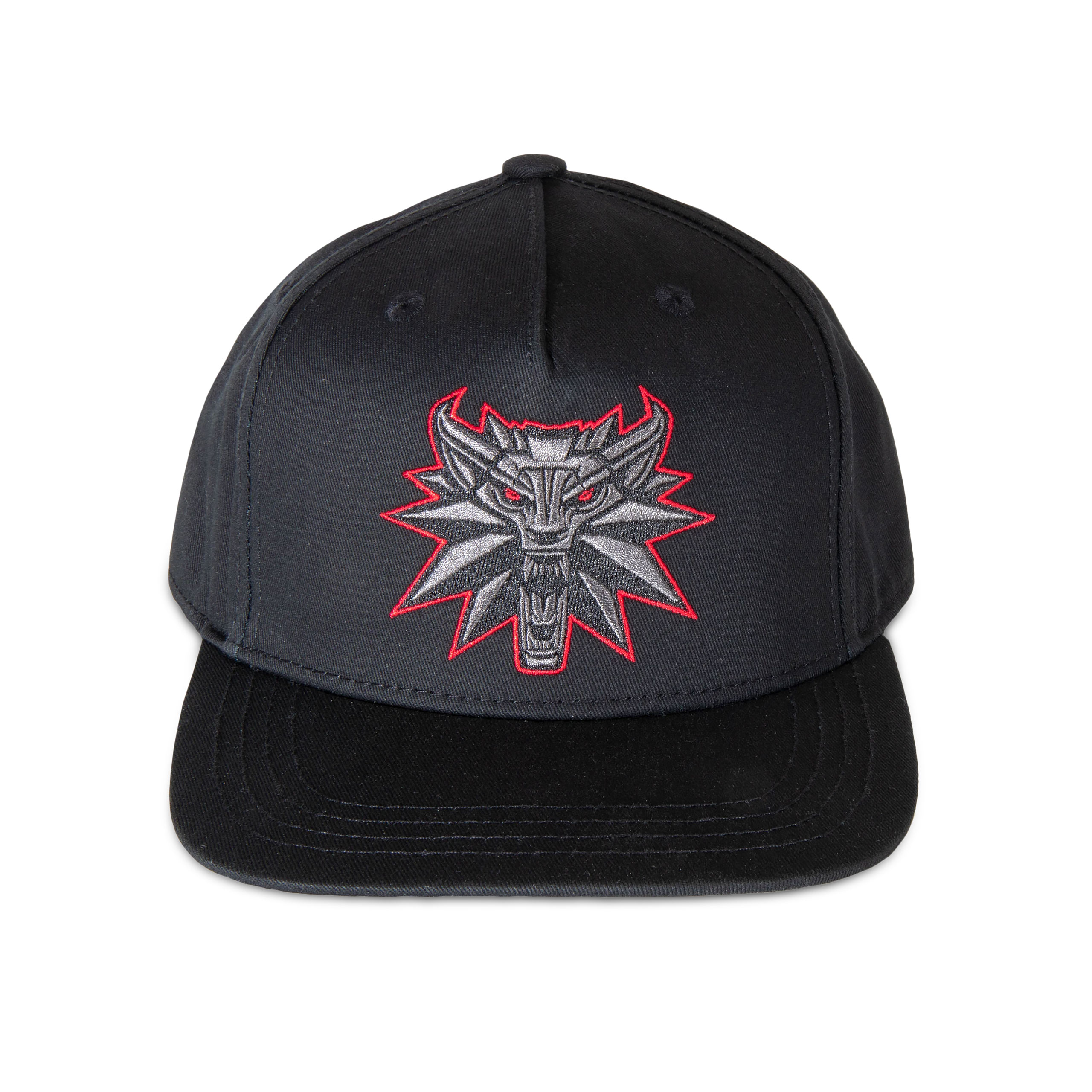 Witcher - Zwart Wolf Medaillon Snapback Cap