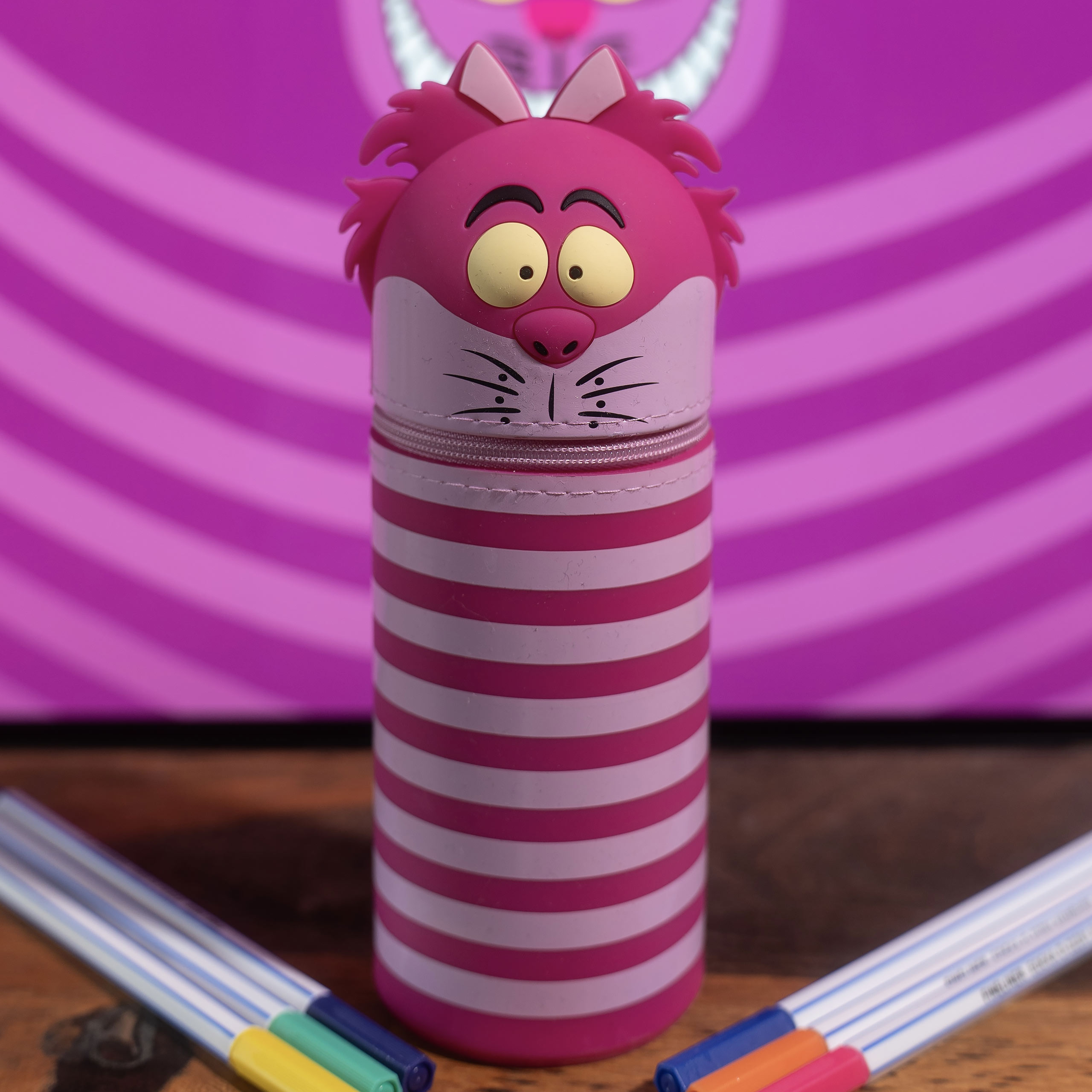 Alice nel Paese delle Meraviglie - Astuccio in silicone 3D Stregatto