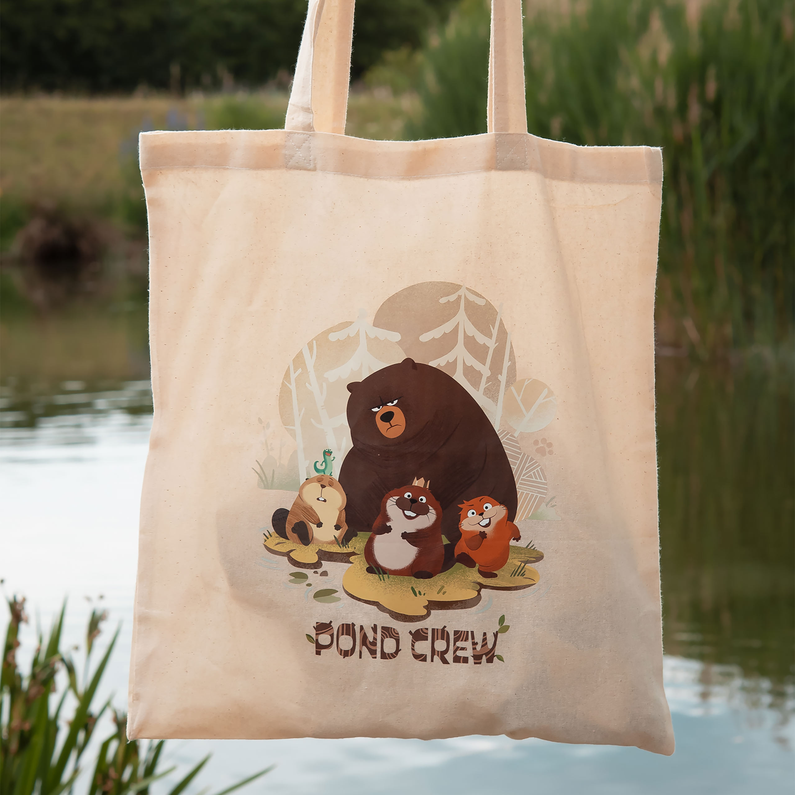 Hoppers - Tote bag Équipe de l’étang