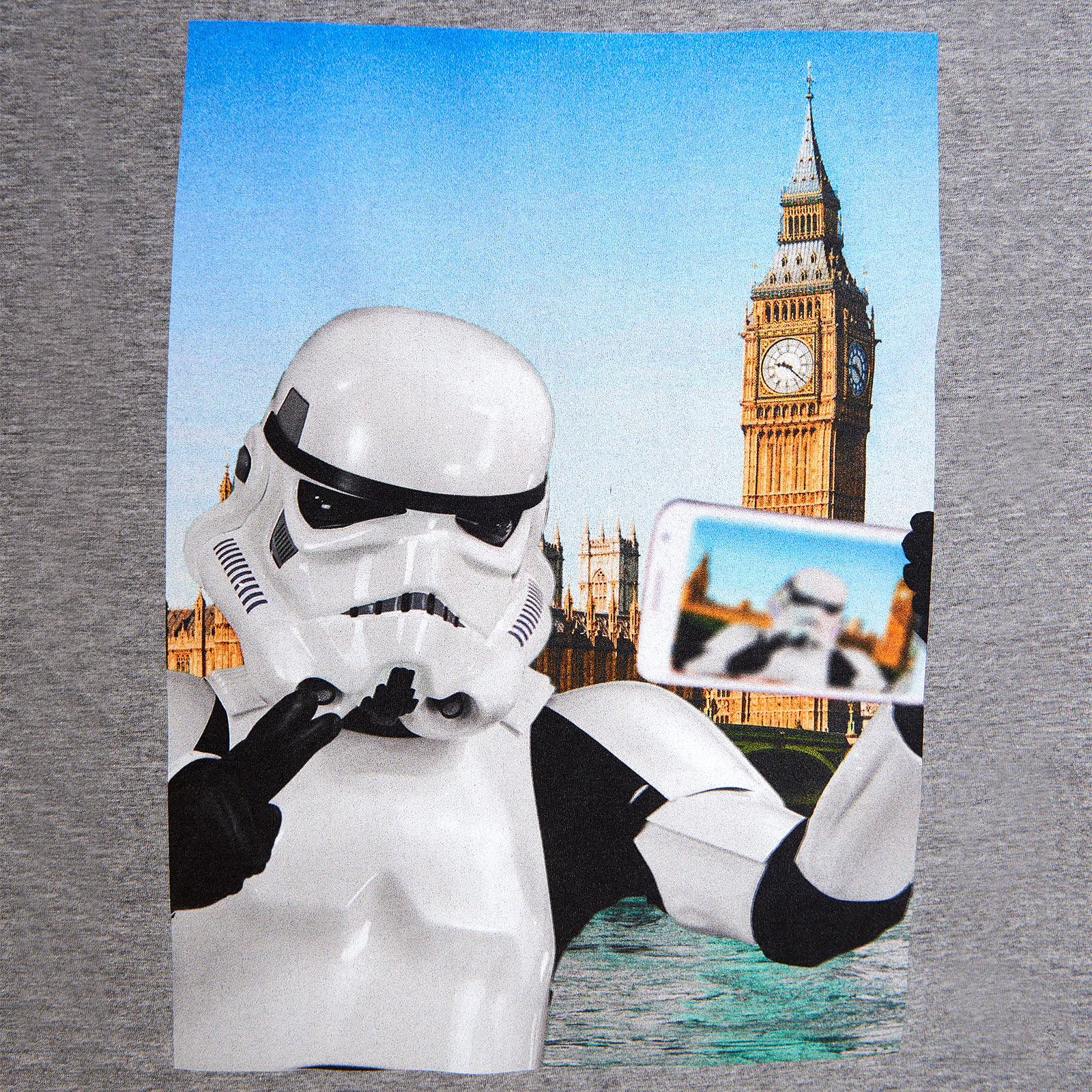 Original Stormtrooper Selfie London T-Shirt grau