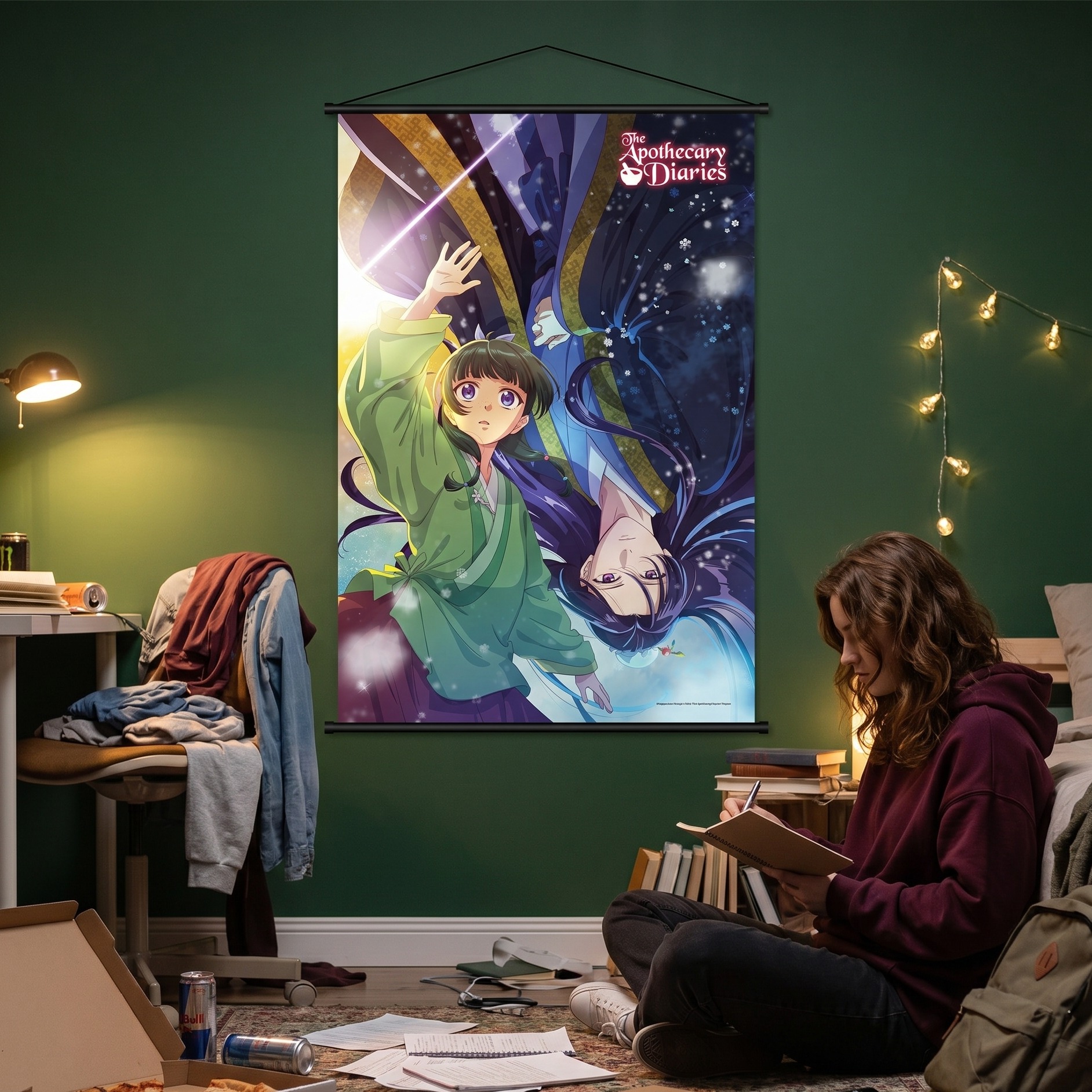 The Apothecary Diaries - Jinshi och Maomao Wall Scroll