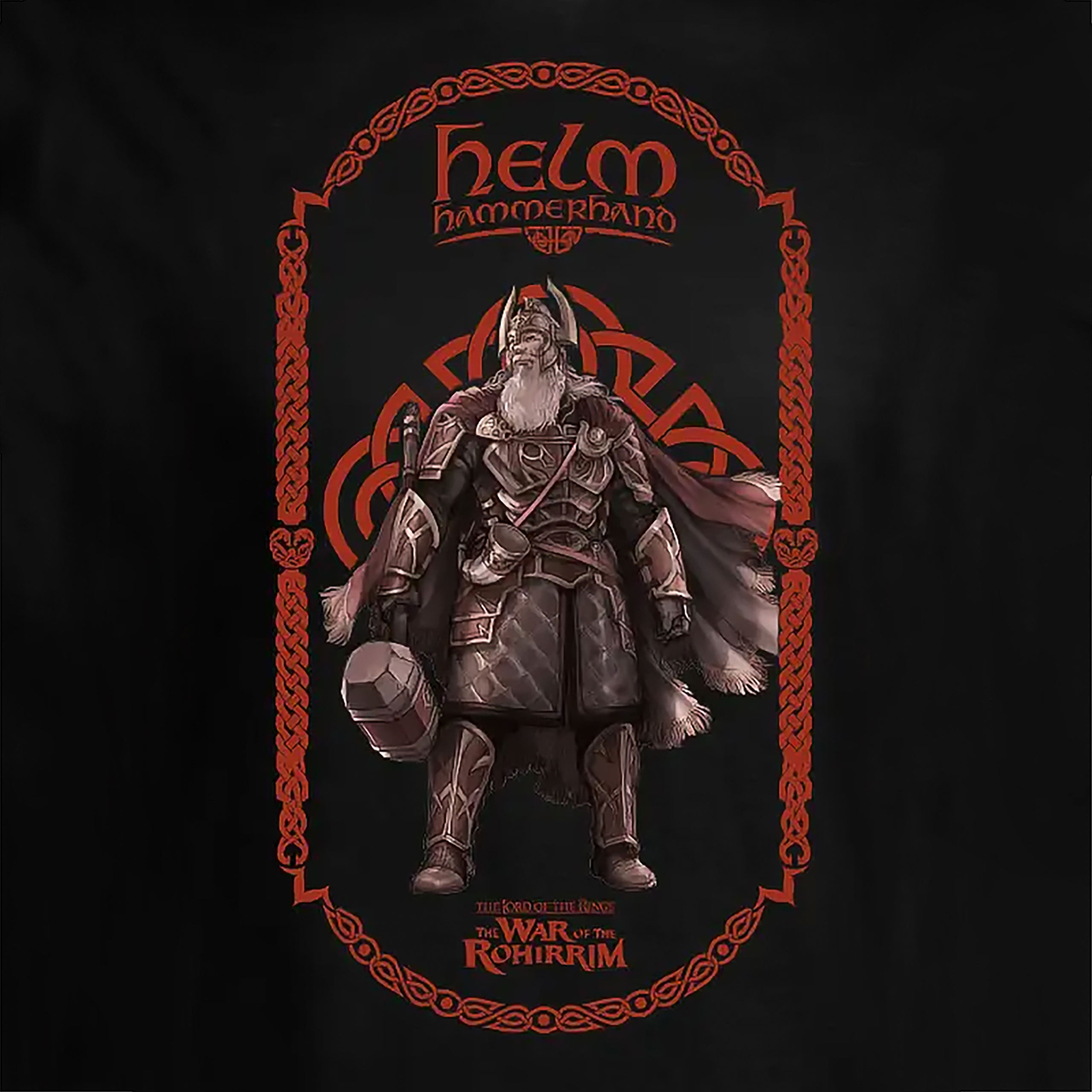 Helm Hammerhand Die Schlacht der Rohirrim T-Shirt - Herr der Ringe