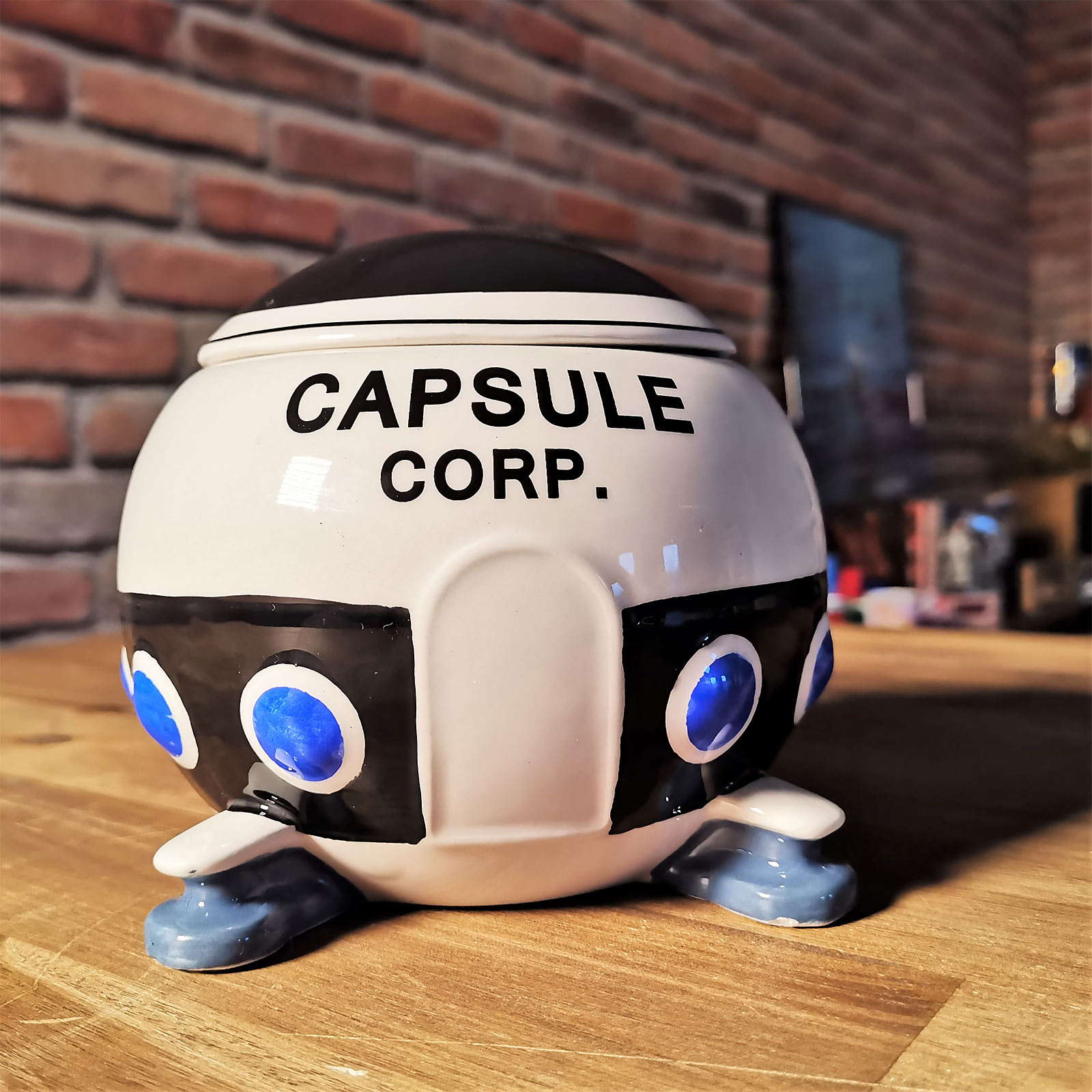 Dragon Ball - Vaisseau spatial Capsule Corp. Tasse 3D avec couvercle
