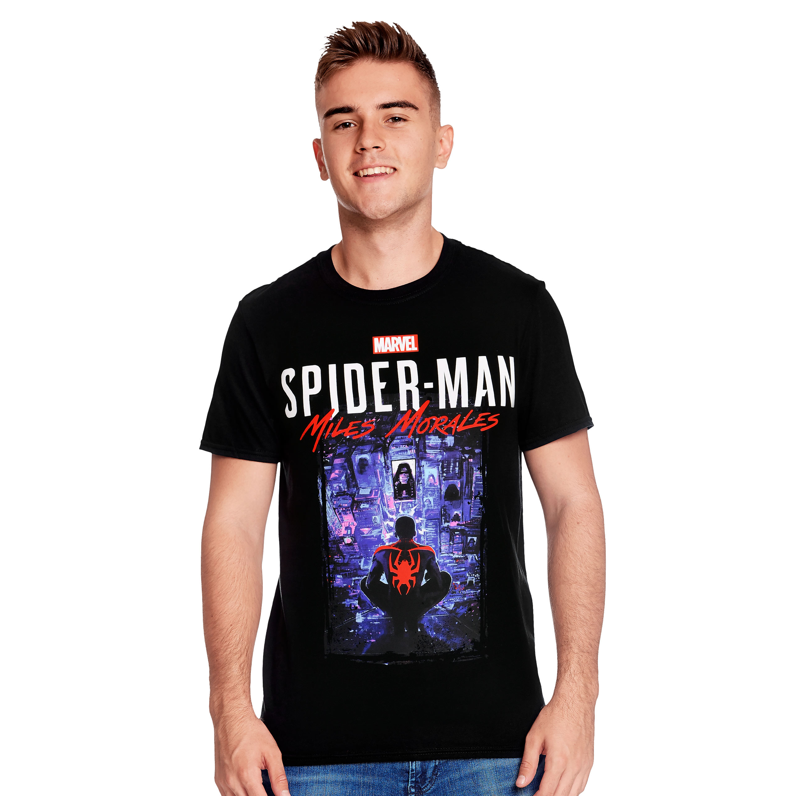 Spider-Man - Miles Morales T-Shirt schwarz