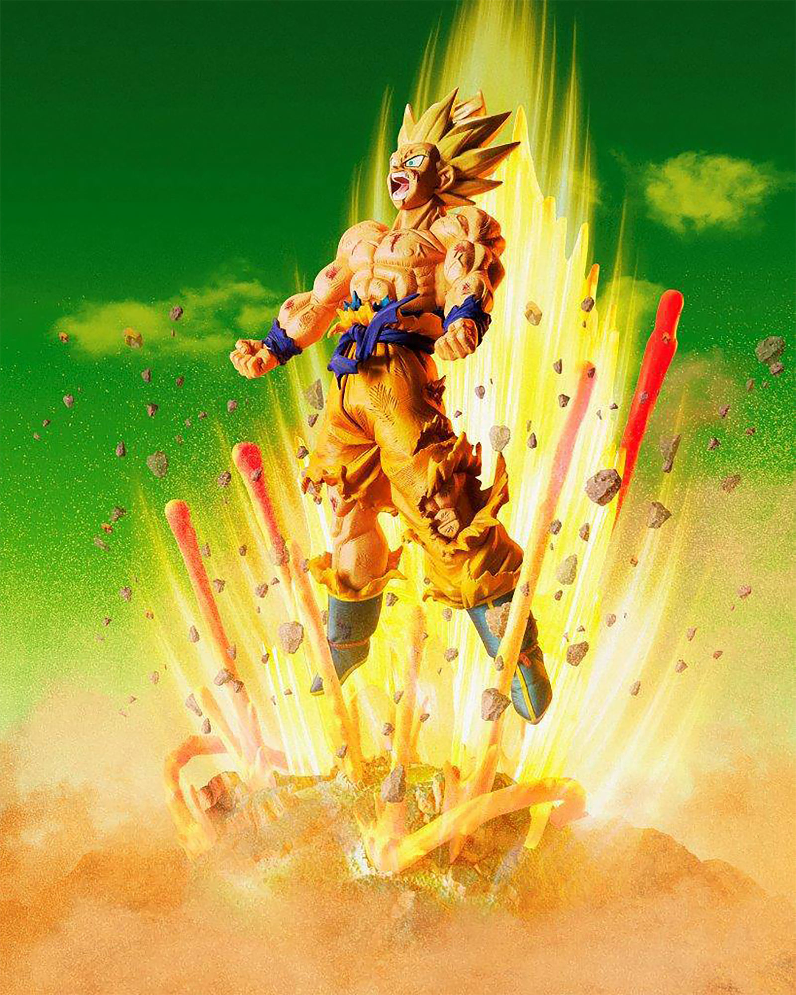 Dragon Ball Z - Statue de Super Saiyan Son Goku