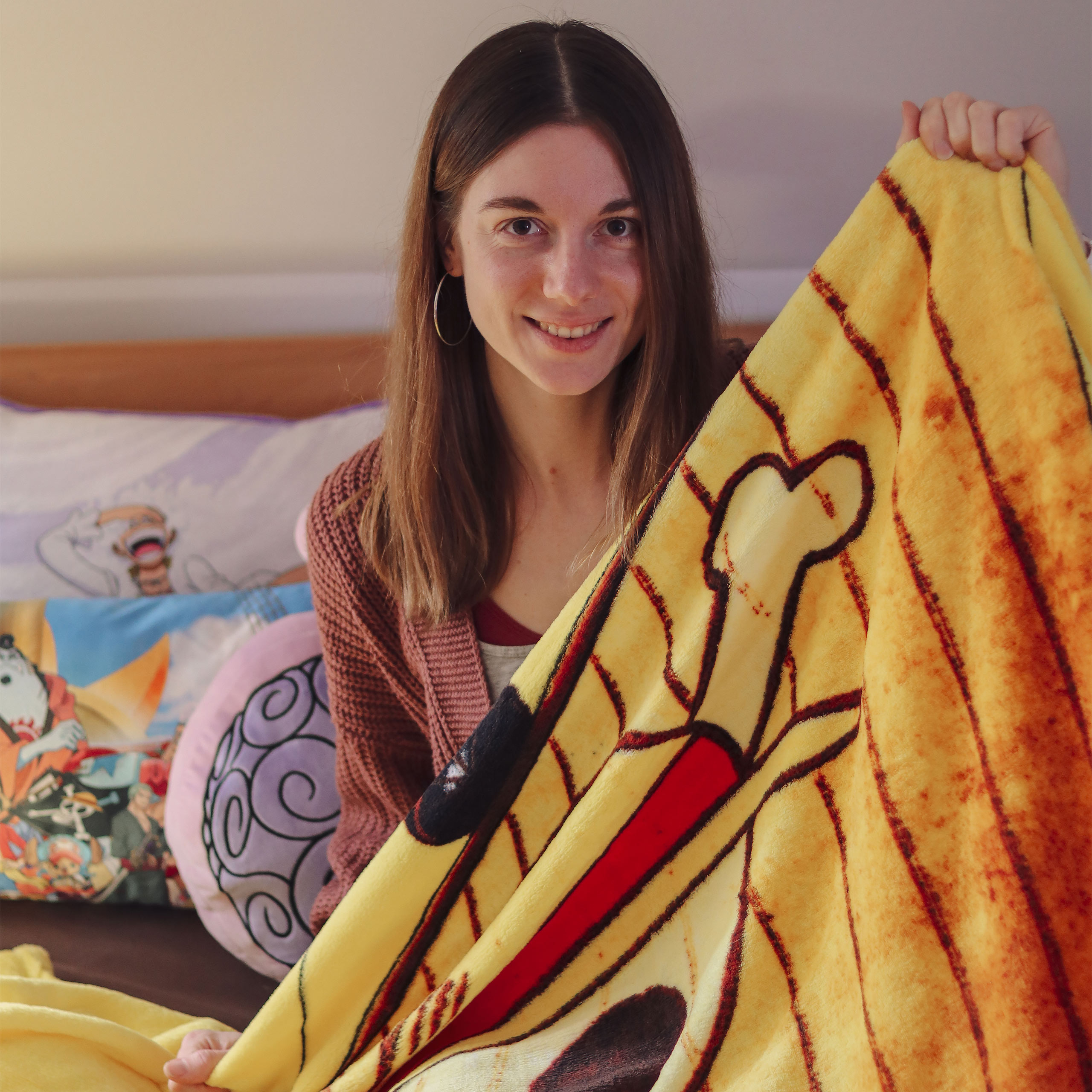 One Piece - Manta de forro polar Going Merry