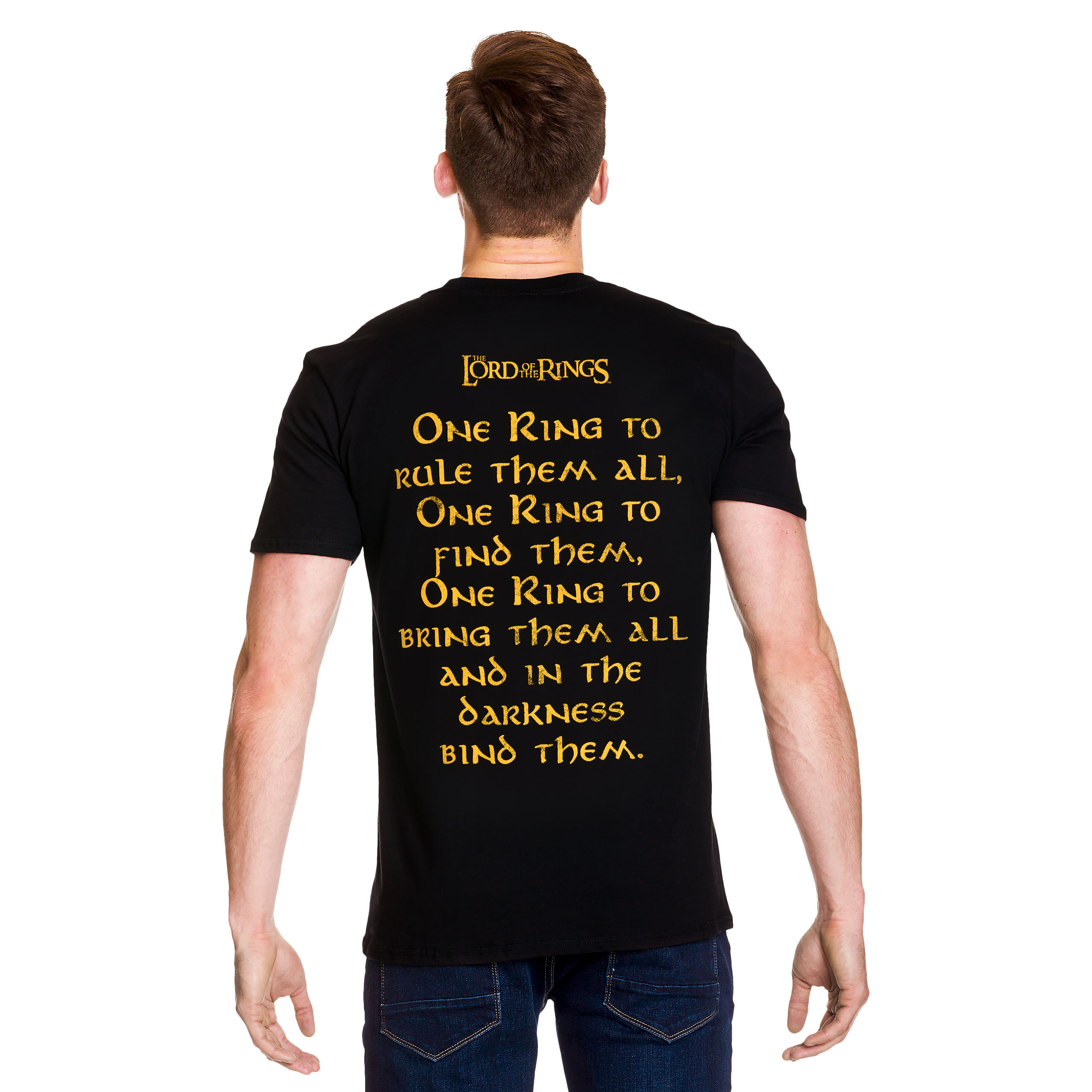 Lord of the Rings - One Ring to Rule T-Shirt Black