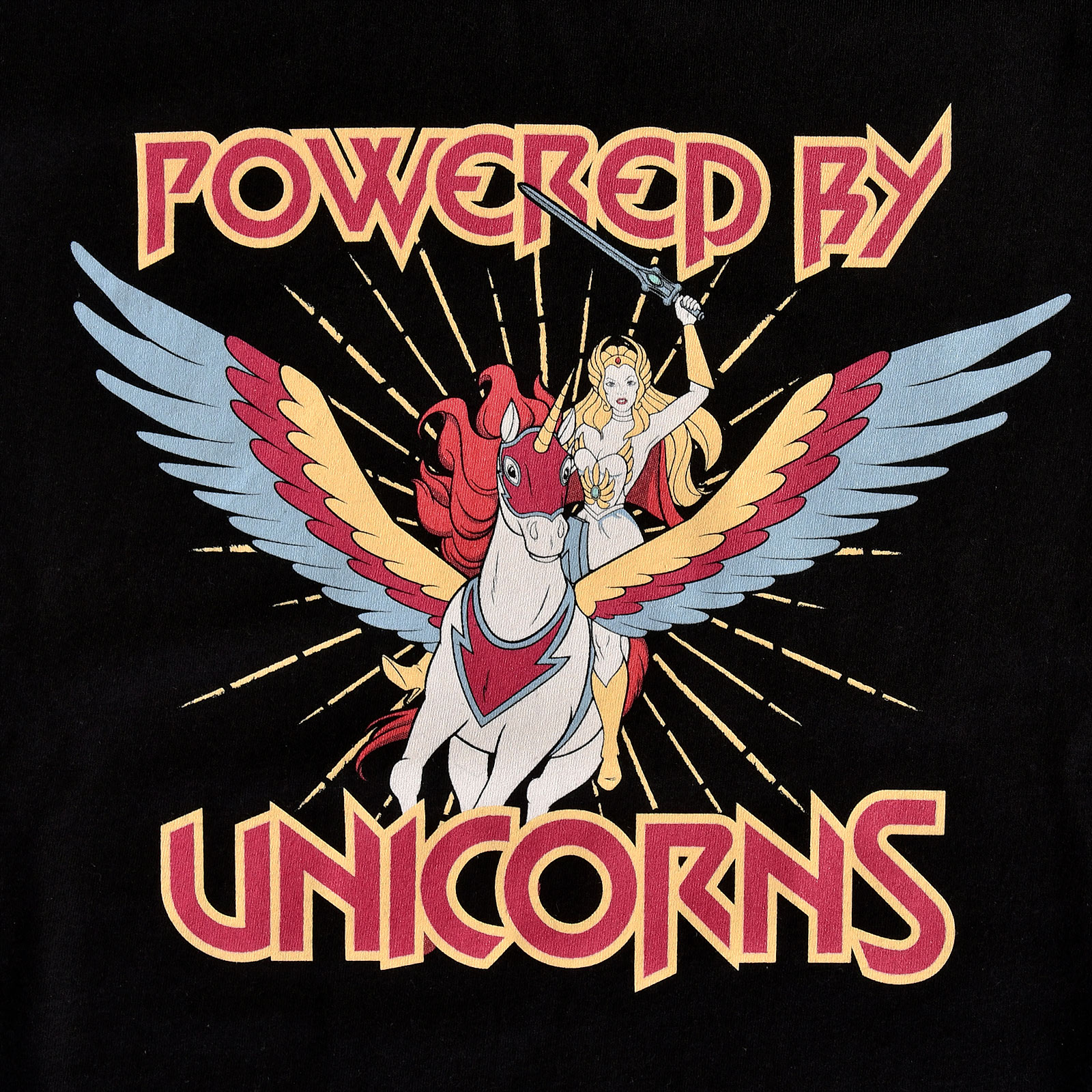 Masters of the Universe - She-Ra Powered by Unicorns Women's T-Shirt