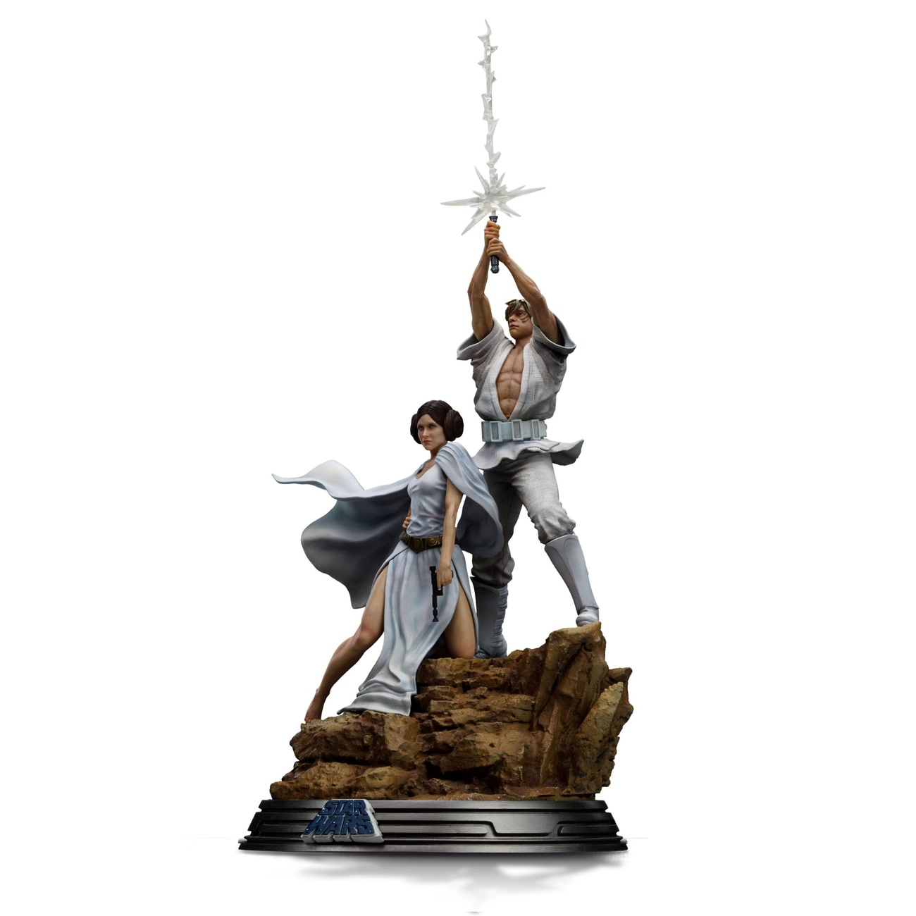 Star Wars Deluxe Art Scale Statue 1/10 Luke and Leia 41 cm