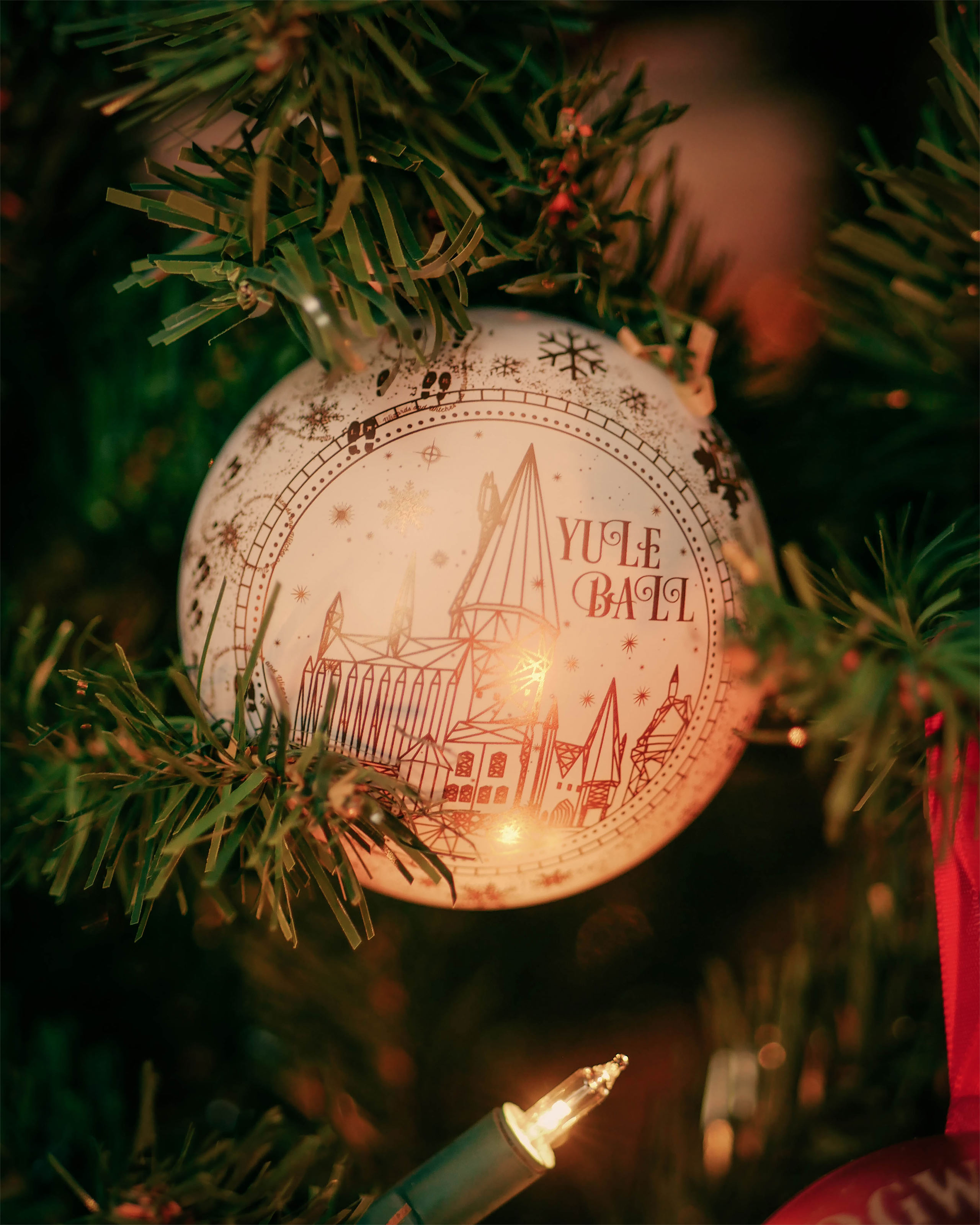 Harry Potter - Yule Ball Weihnachtskugel mit Kette
