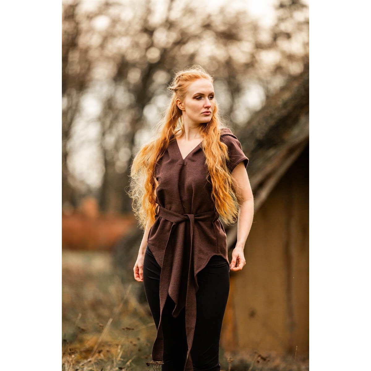 Medieval Ranger Tunic Aldon brown