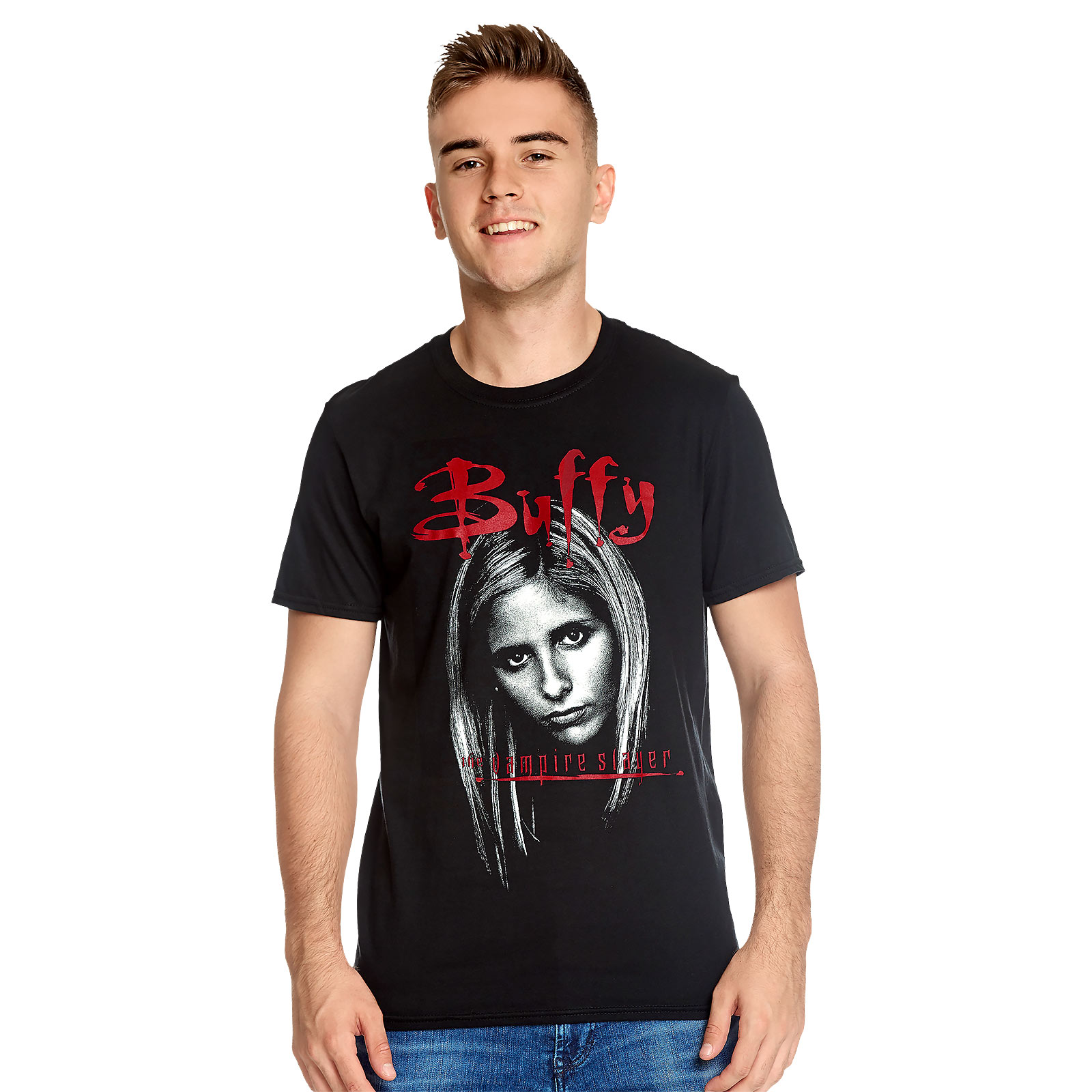 Buffy - T-shirt tueur de vampires noir