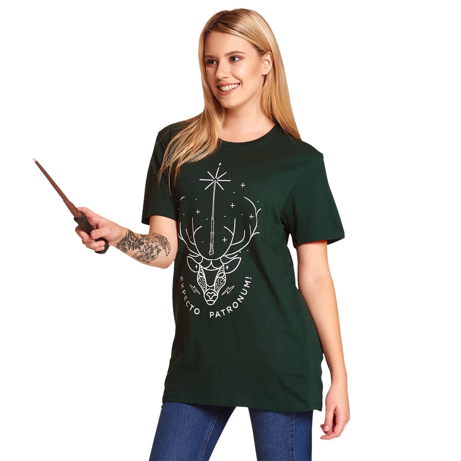 Harry Potter - Expecto Patronum T-shirt groen