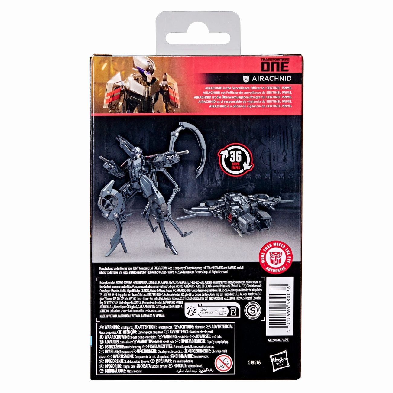 Transformers One Studio Series Deluxe Class Action Figure Airachnid 11 cm