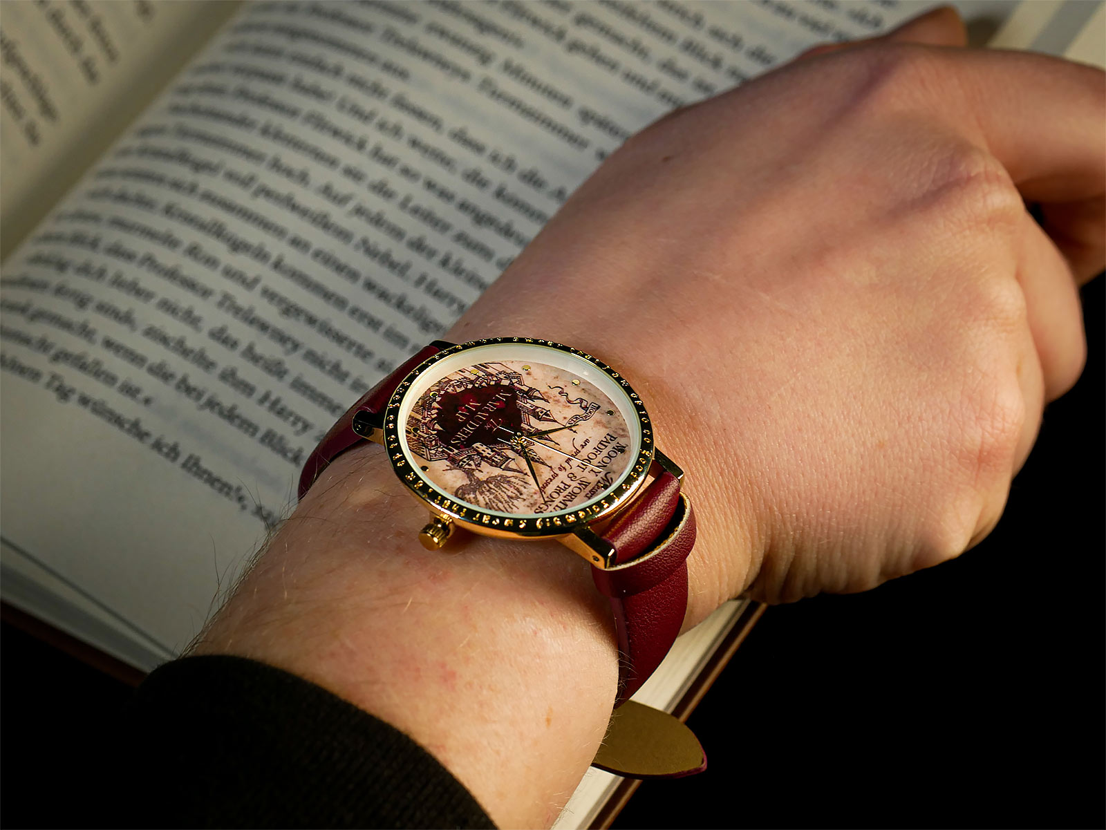 Harry Potter - Montre-bracelet de la Carte des Maraudeurs