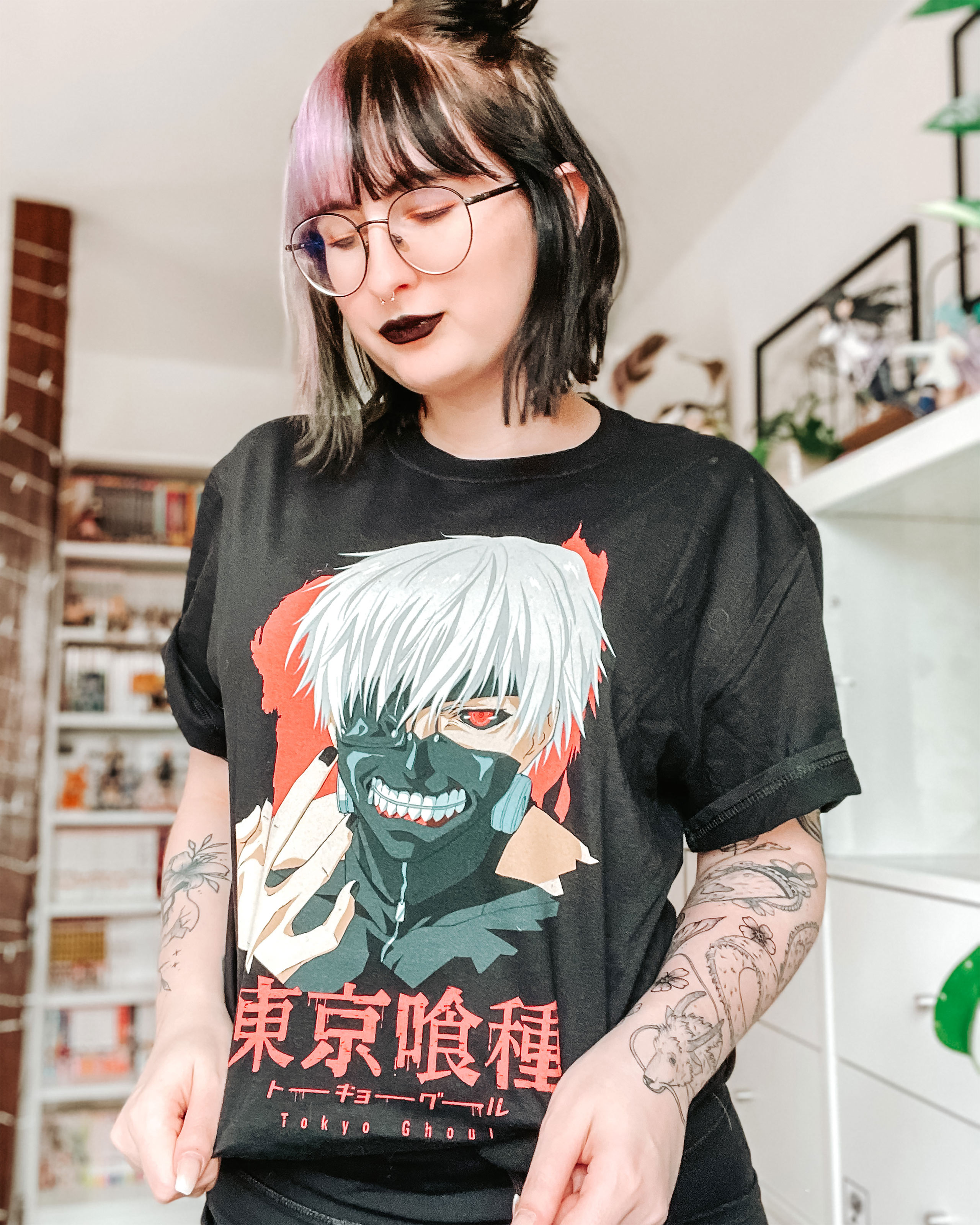 Tokyo Ghoul - Blood T-shirt zwart