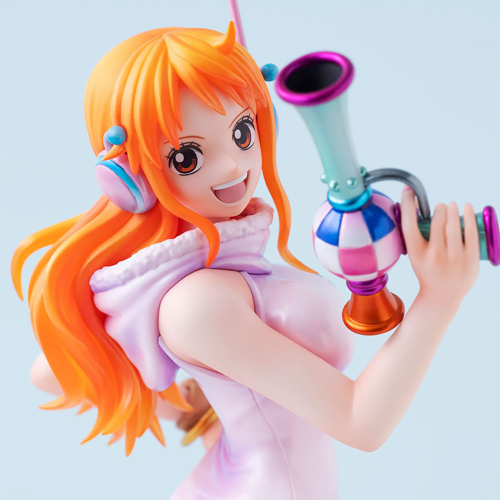 One Piece - Nami Retrato De Piratas Estatua Historia Evolutiva