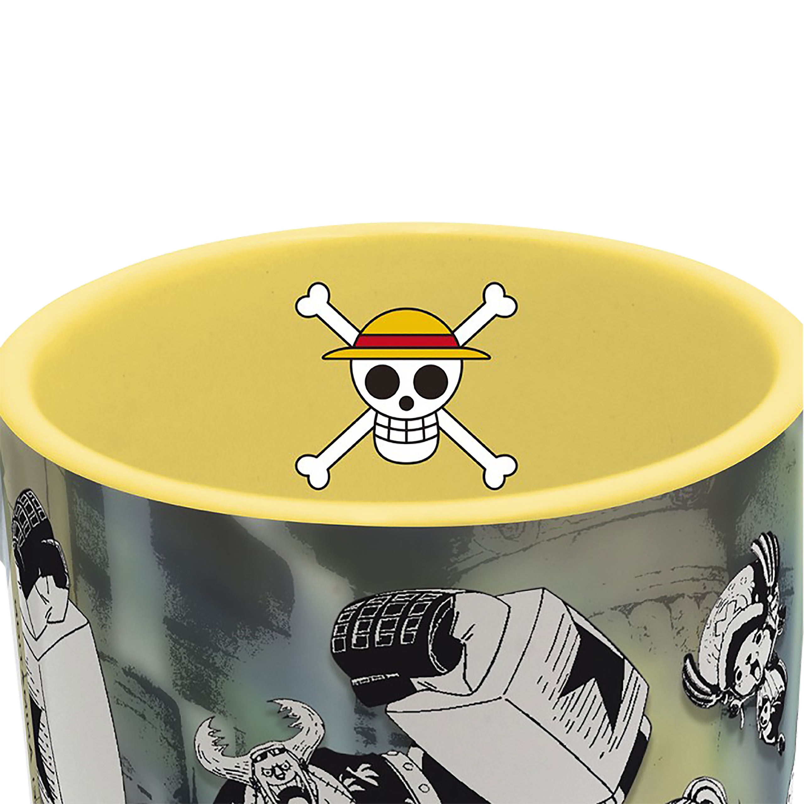 One Piece - Mug avec l'équipage du Chapeau de Paille et Trésor