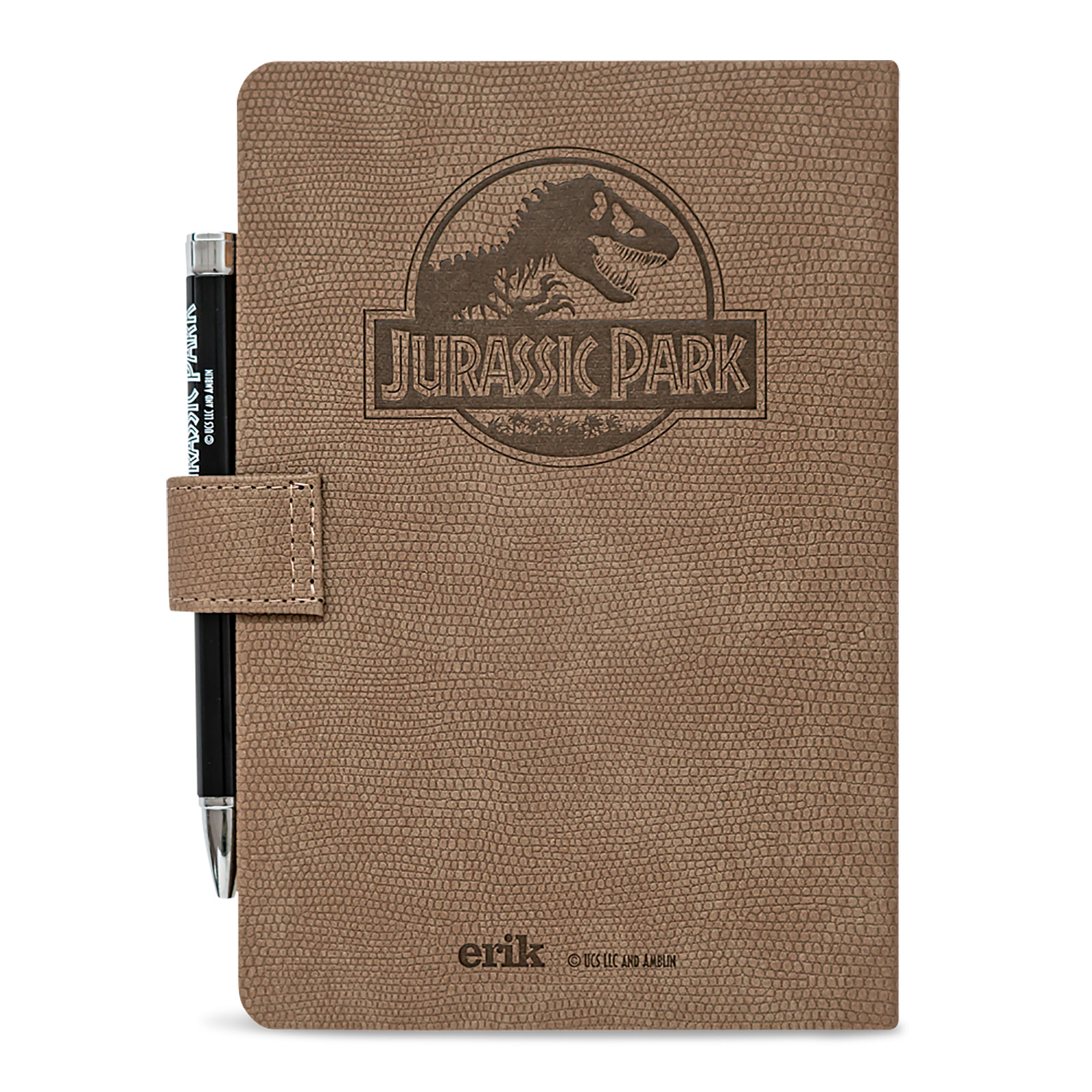 Jurassic Park - Welcome Notizbuch A5 mit Kugelschreiber