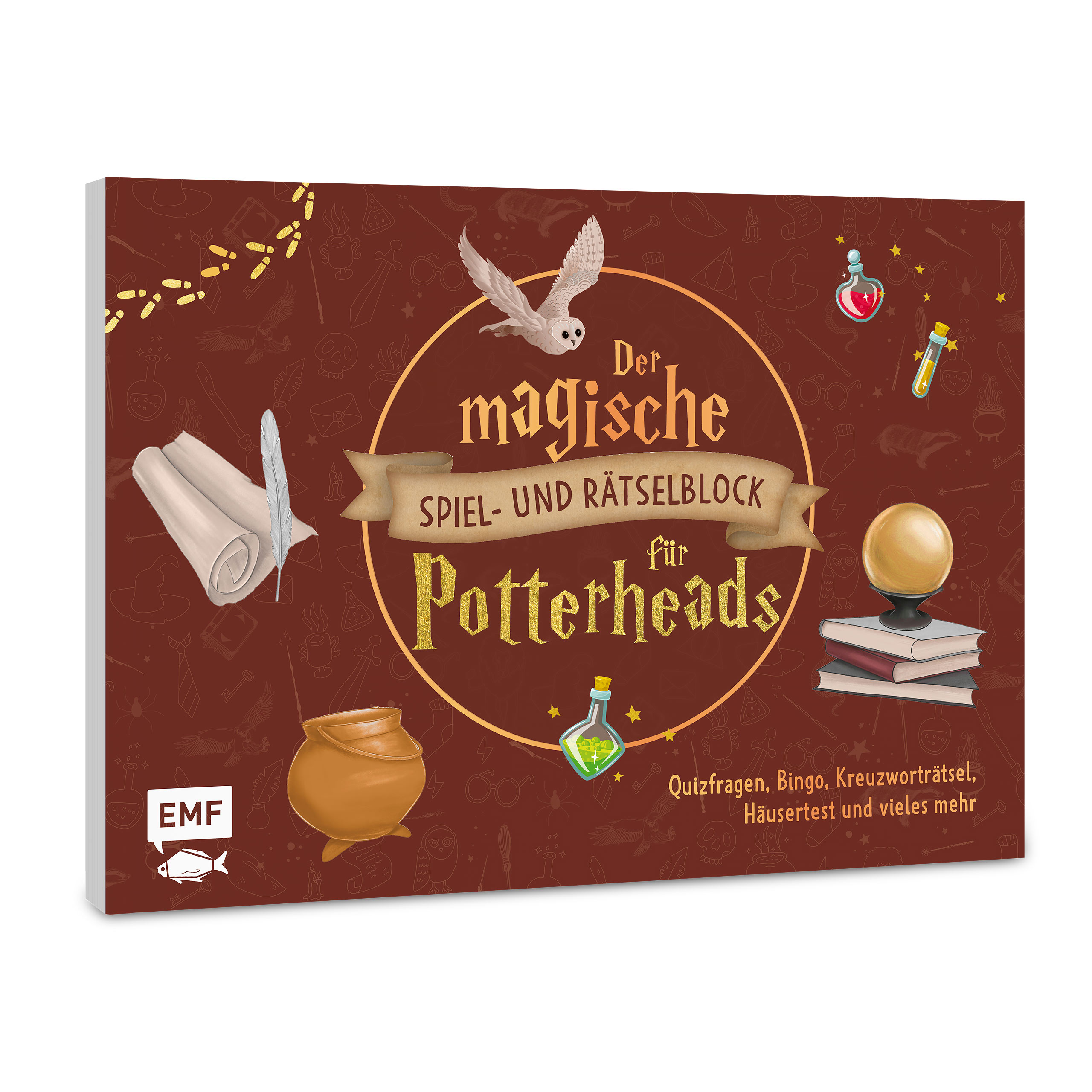 Le bloc de jeux et de puzzles magiques pour les Potterheads