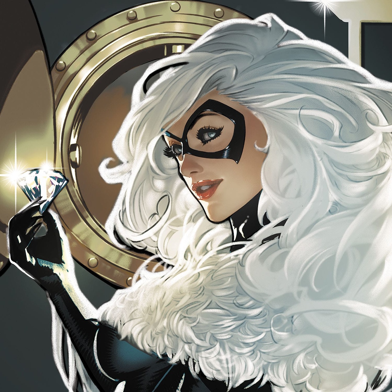 The Amazing Spider-Man Art Print Cosmic Black Cat 61 x 41 cm - unframed