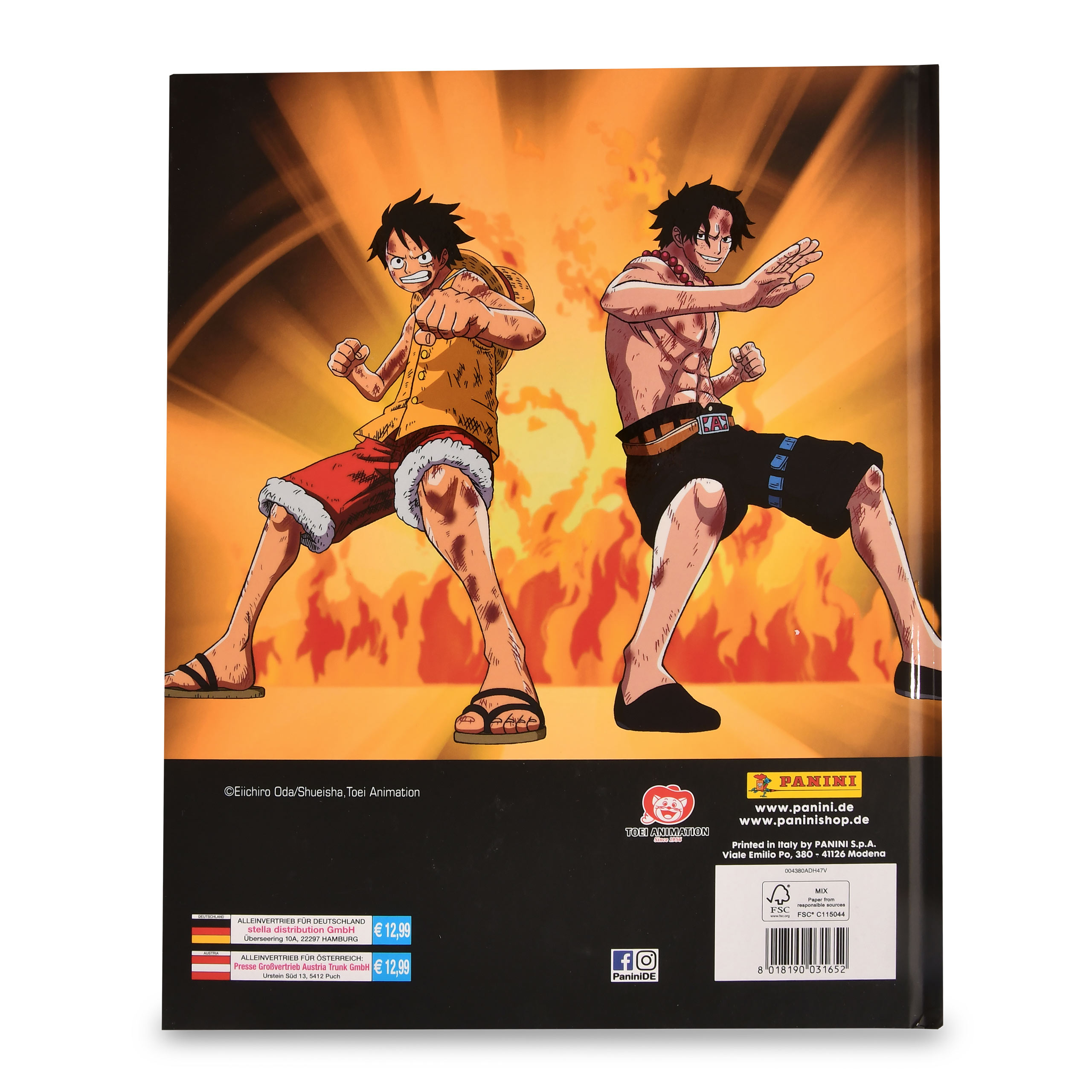 One Piece - Piratenbende Sticker Album Hardcover