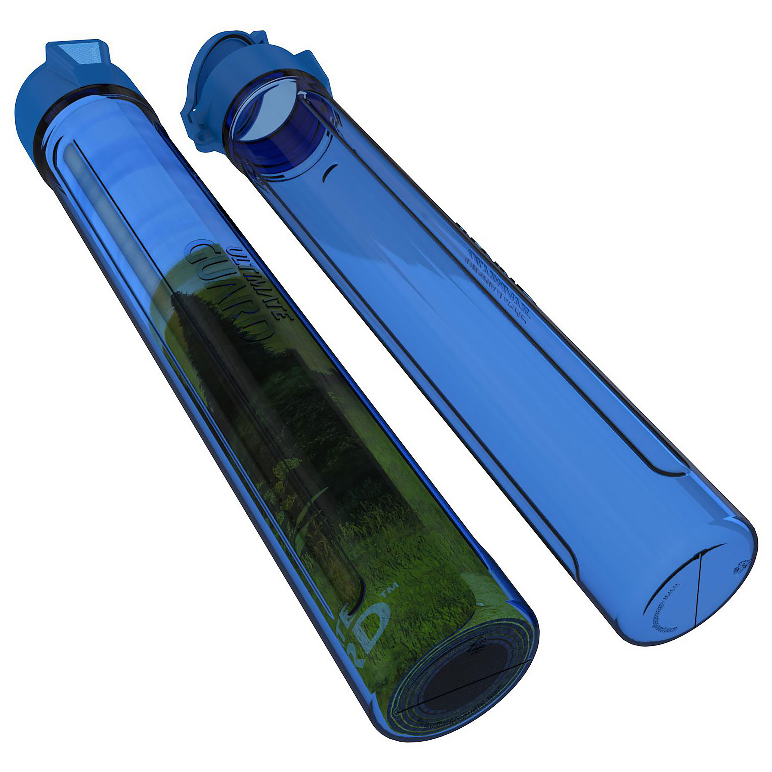 Tubo di trasporto per tappetini da gioco Ultimate Guard - Blu