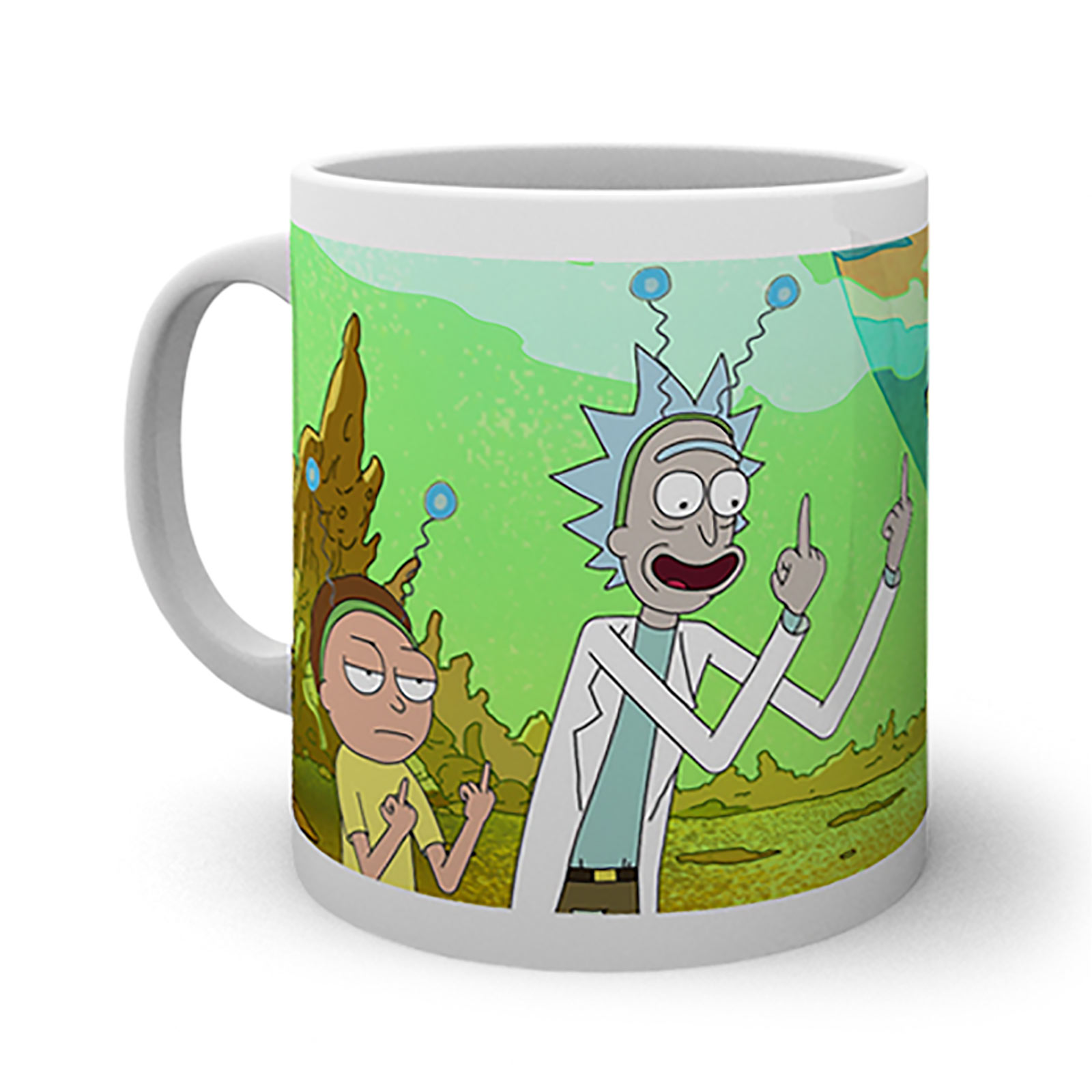 Rick en Morty - Peace Mok