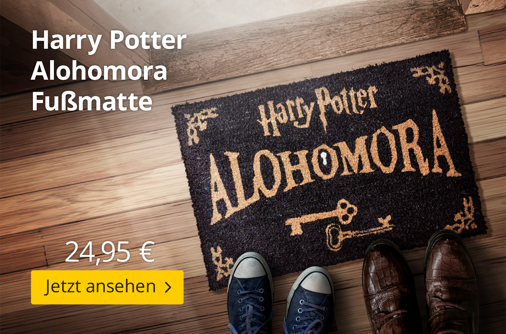 Harry Potter Alohomora Fußmatte - 24,95€