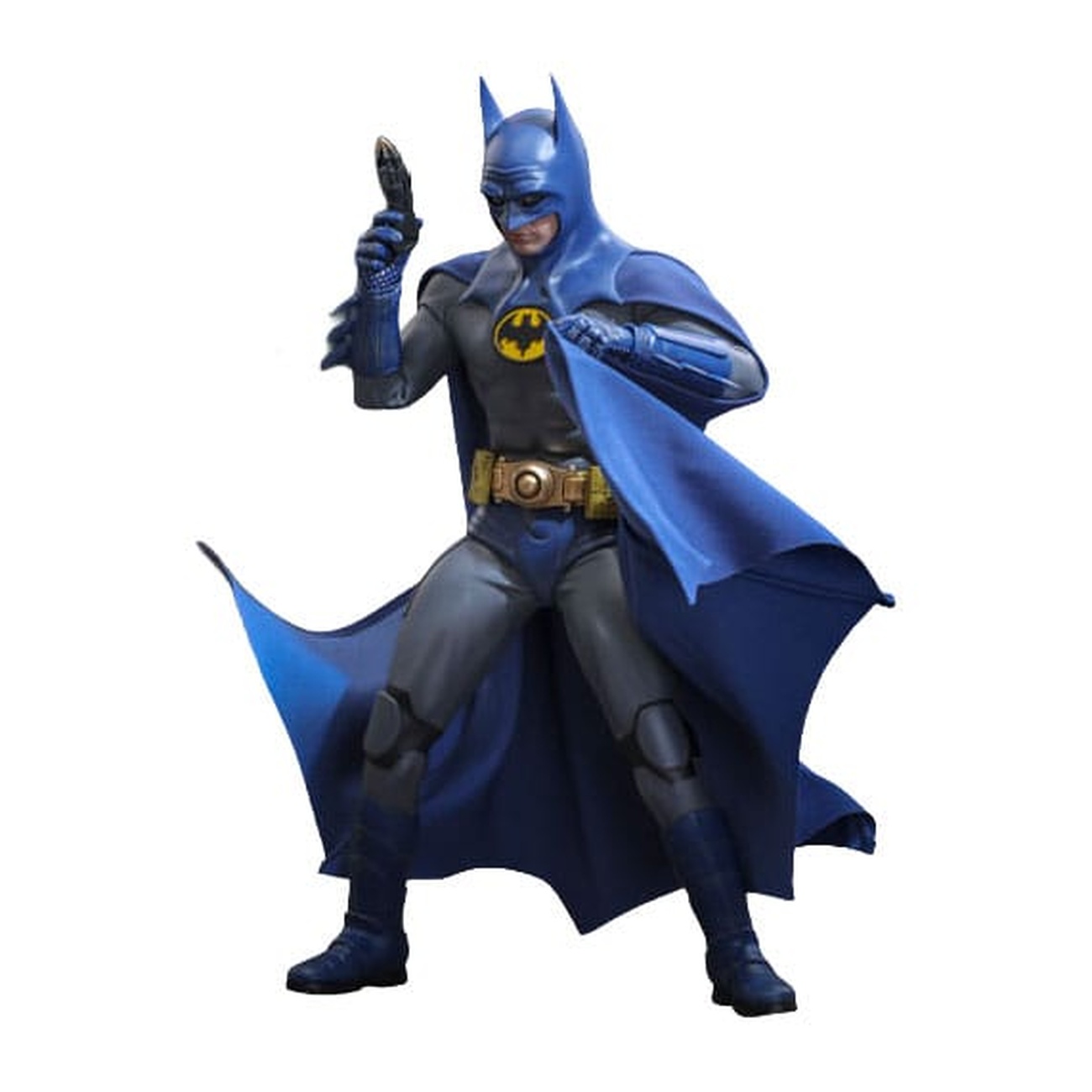 The Flash Movie Masterpiece figura de acción 1/6 Batman (traje azul y gris) Edición Limitada Hot Toys Exclusive 30 cm